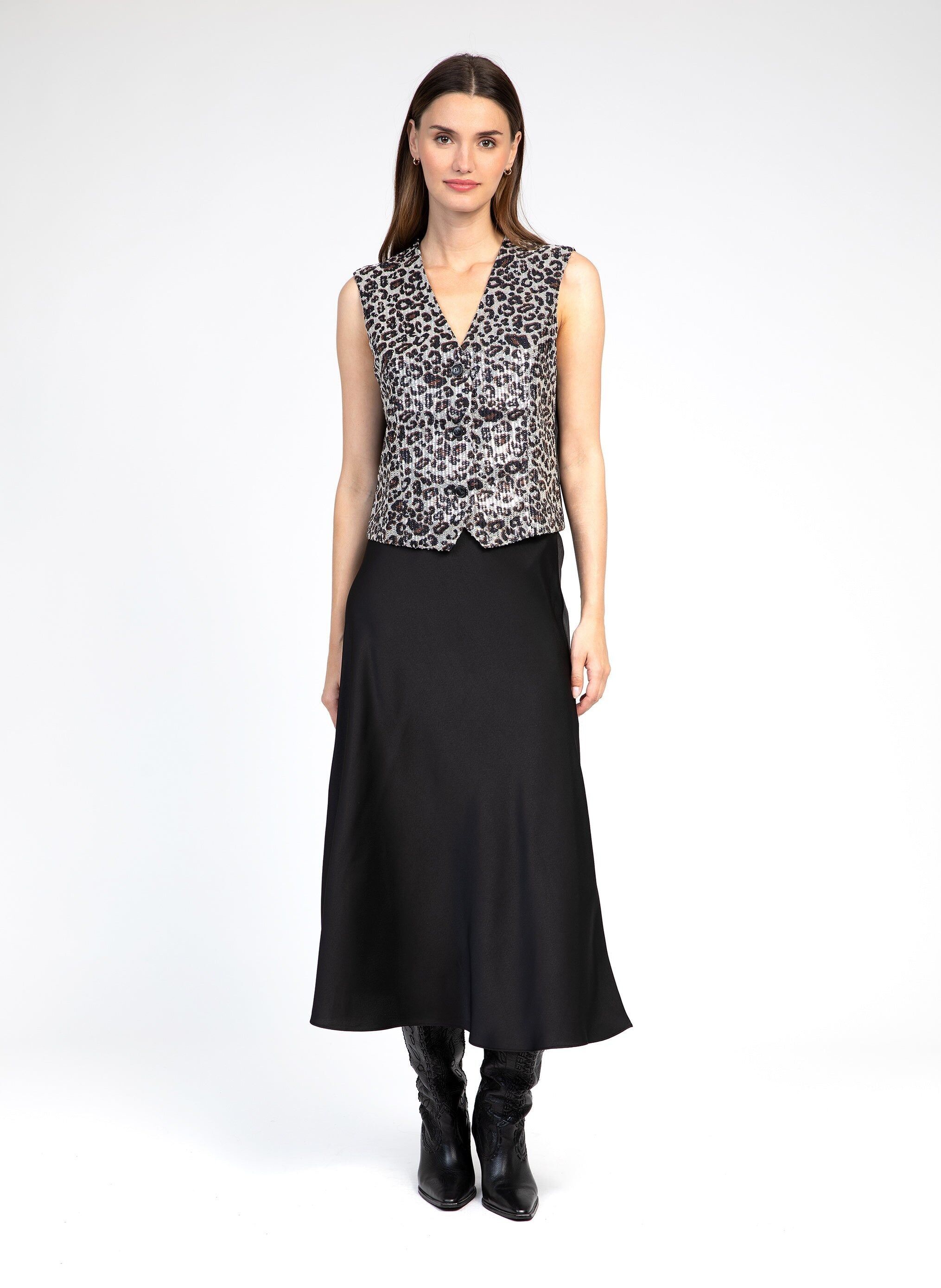 Giacca leopardata AMADEA