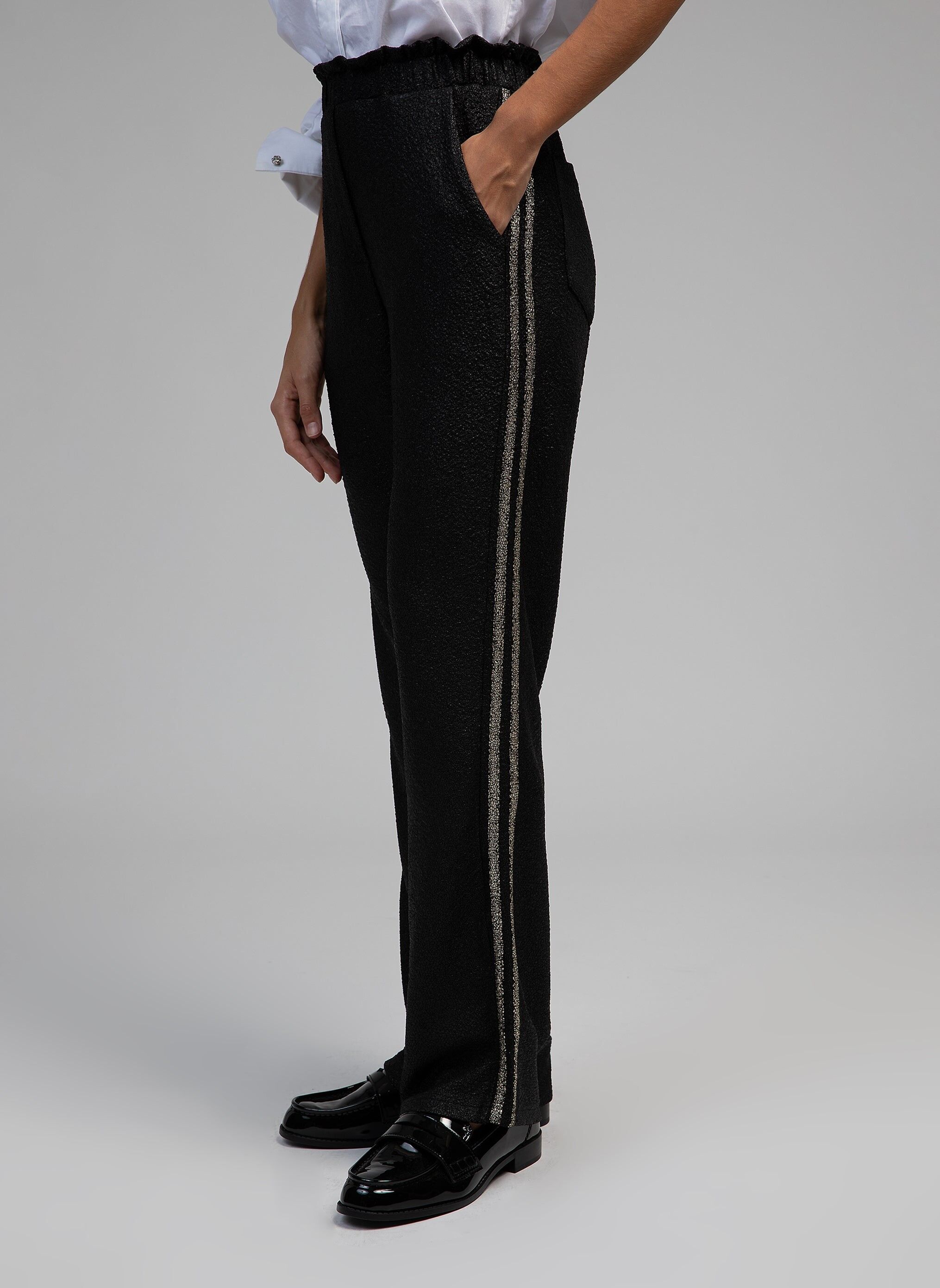 Pantaloni argentati PIERROLY