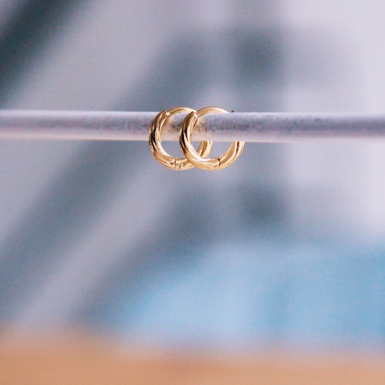 Cerchio in acciaio inox 10mm "TORNATO" - oro