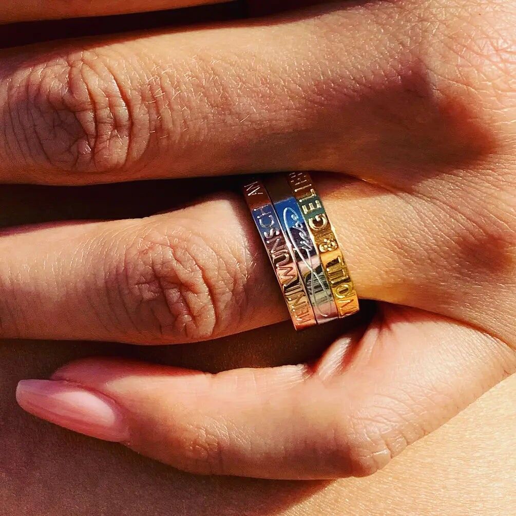 Bague Mantra - ESPRIT LIBRE