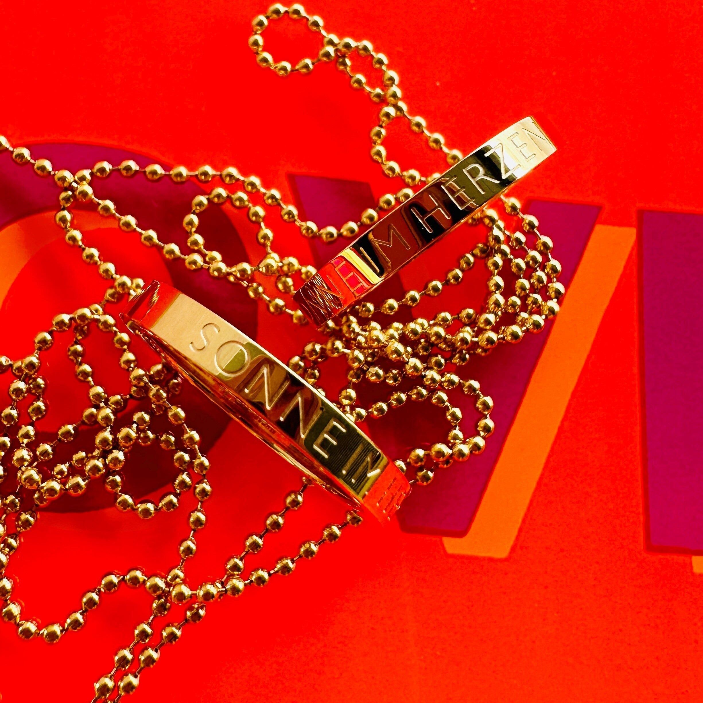 Bague Mantra - SOLEIL AU COEUR