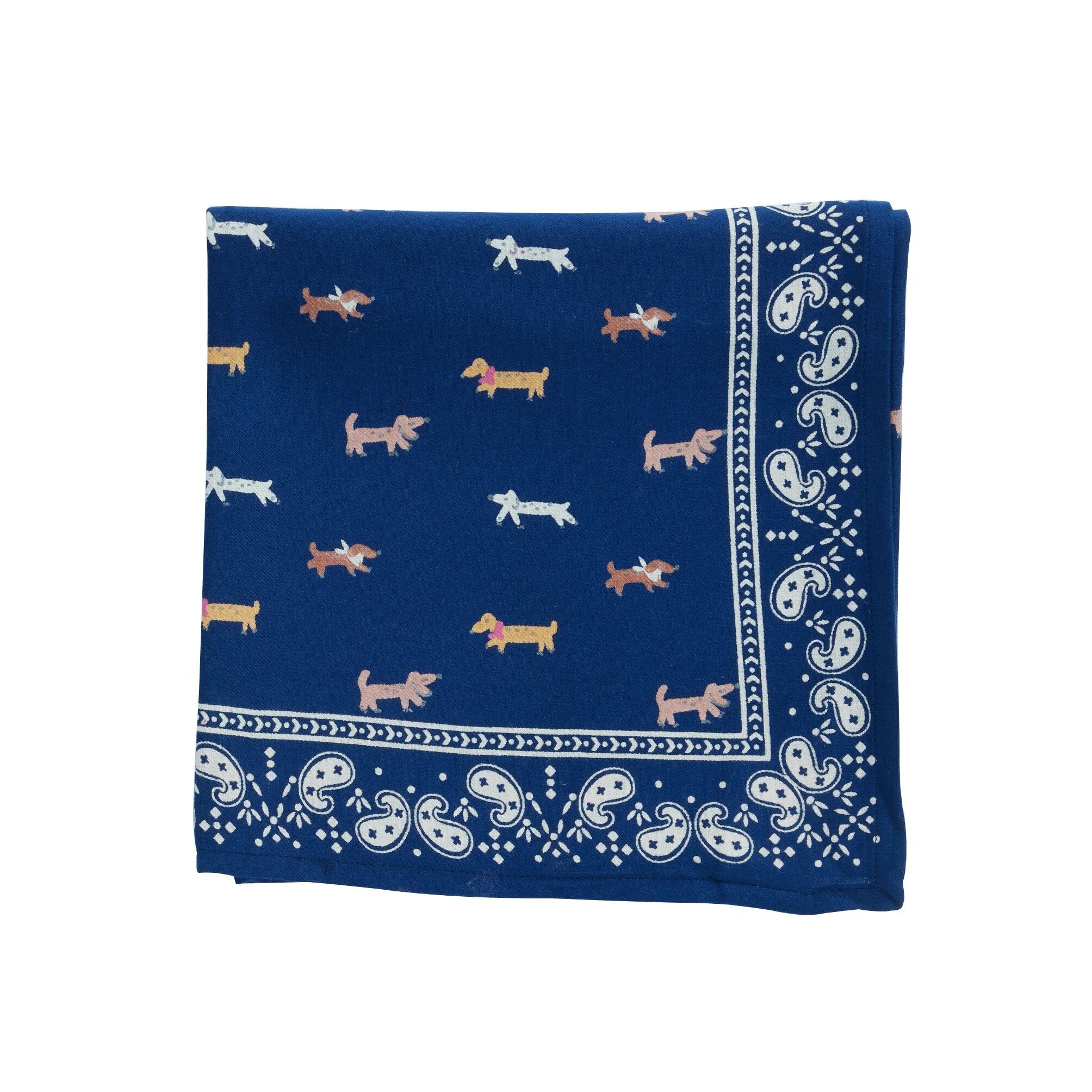 Bufanda india - Dachshund índigo