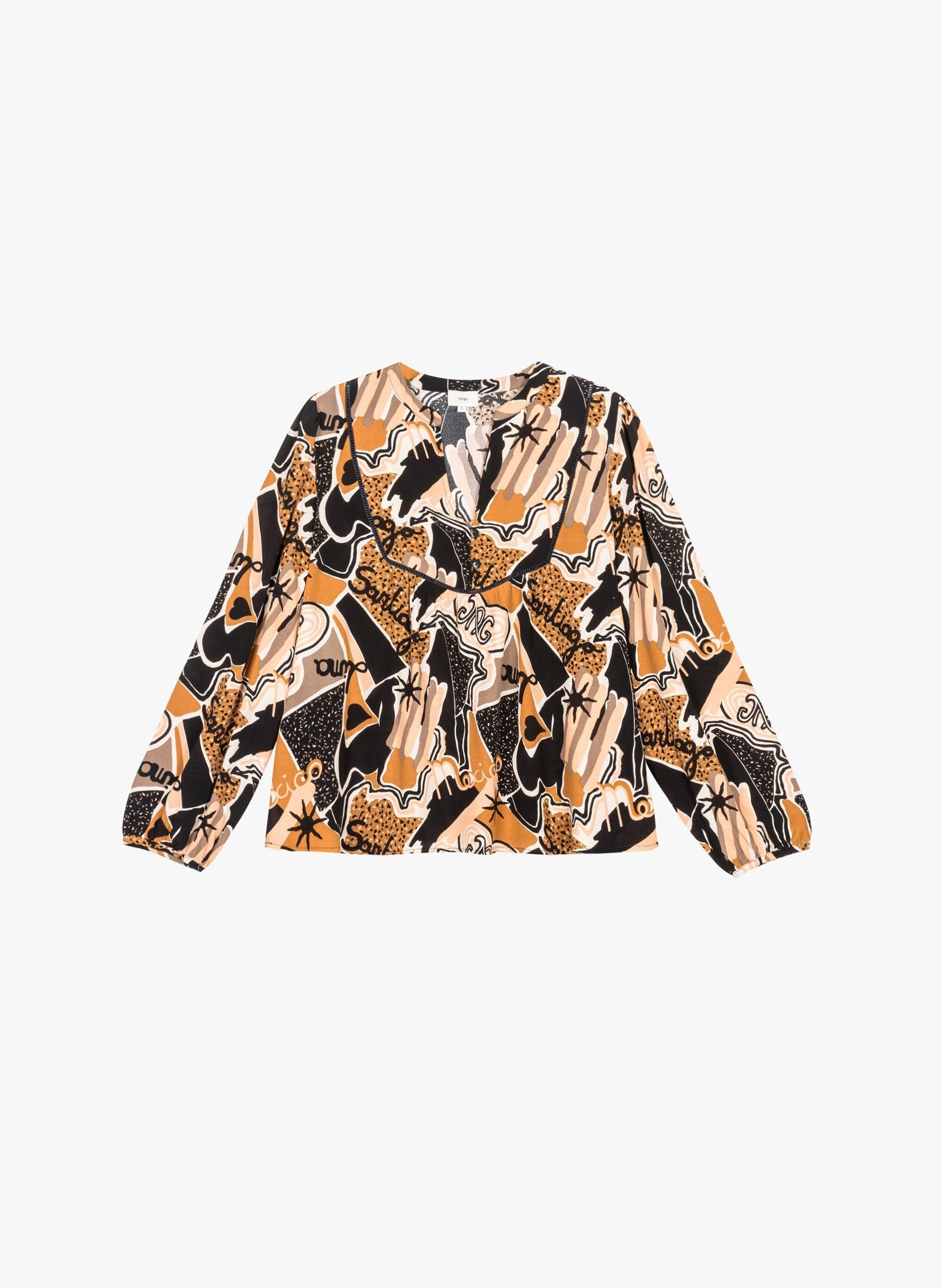 Blusa KANEZA bastia nera