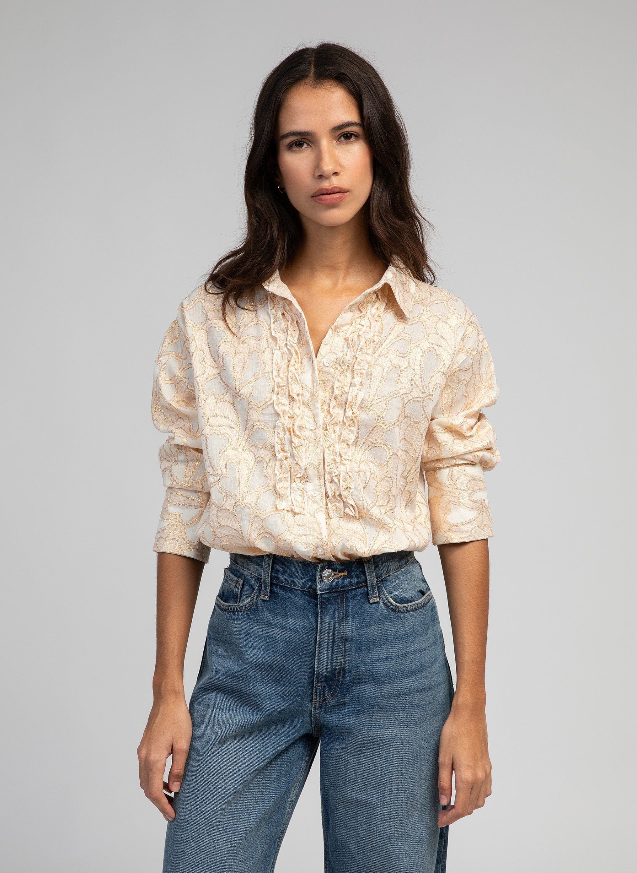 Camicia ecrù SOLOANE