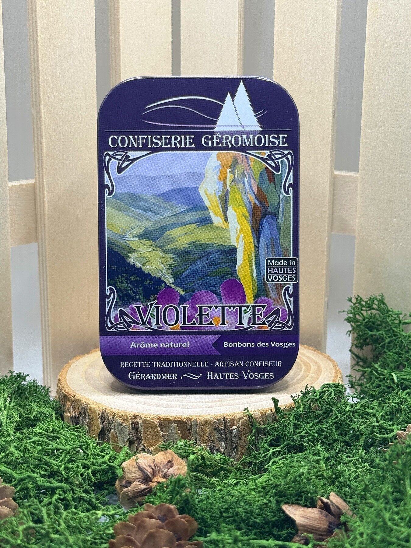 Bonbons Violette - Boite de poche 70 g