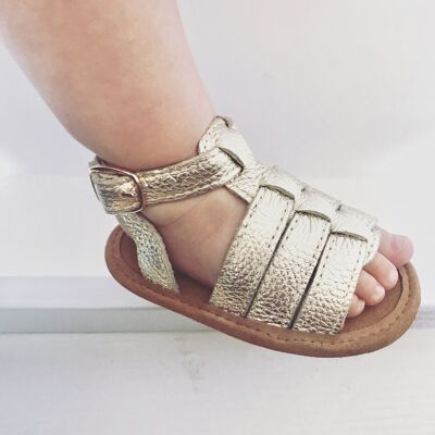 Grecian' Babe Gladiator Sandals - Baby Soft Sole