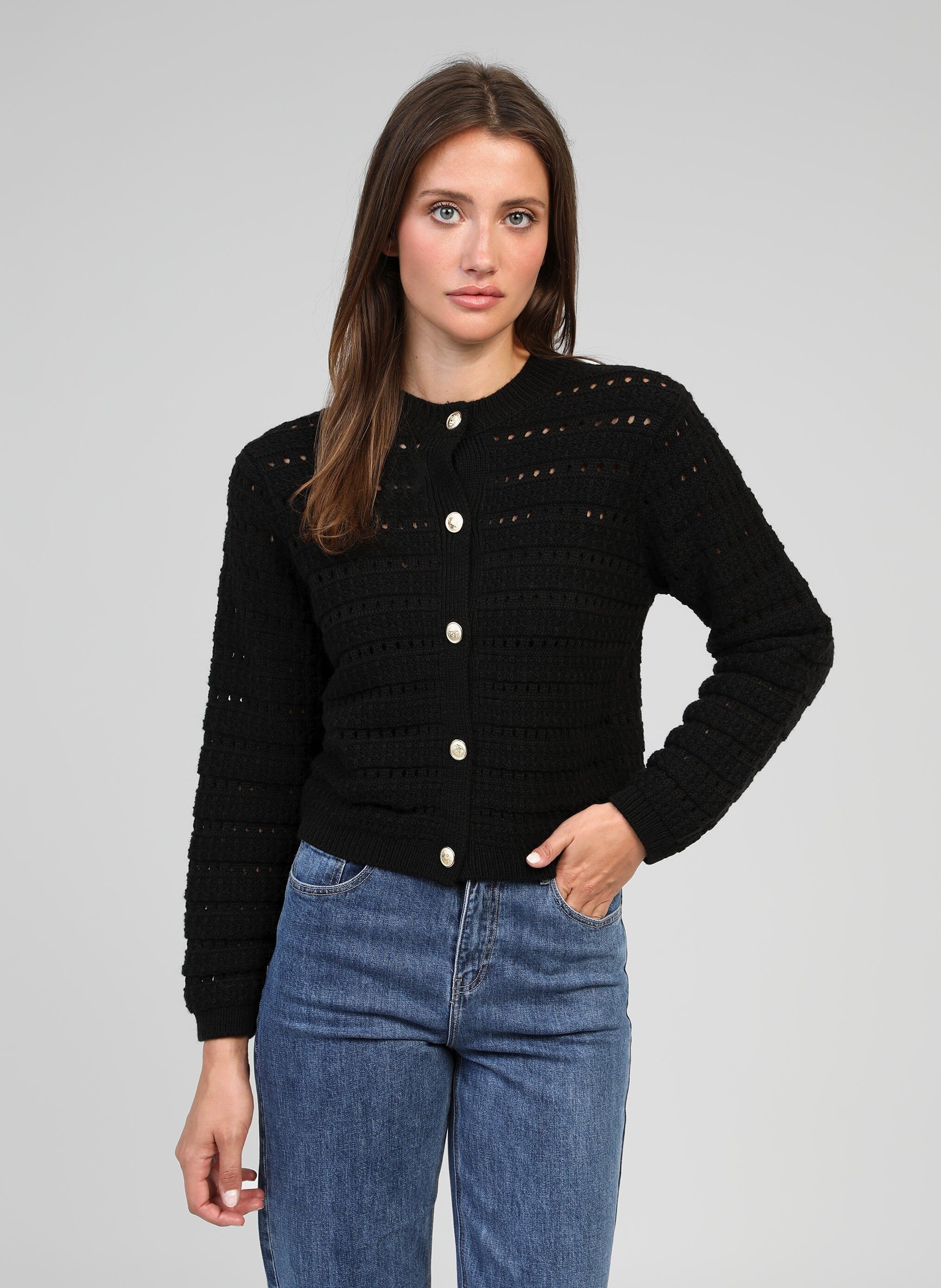 Chaleco negro LONORINE