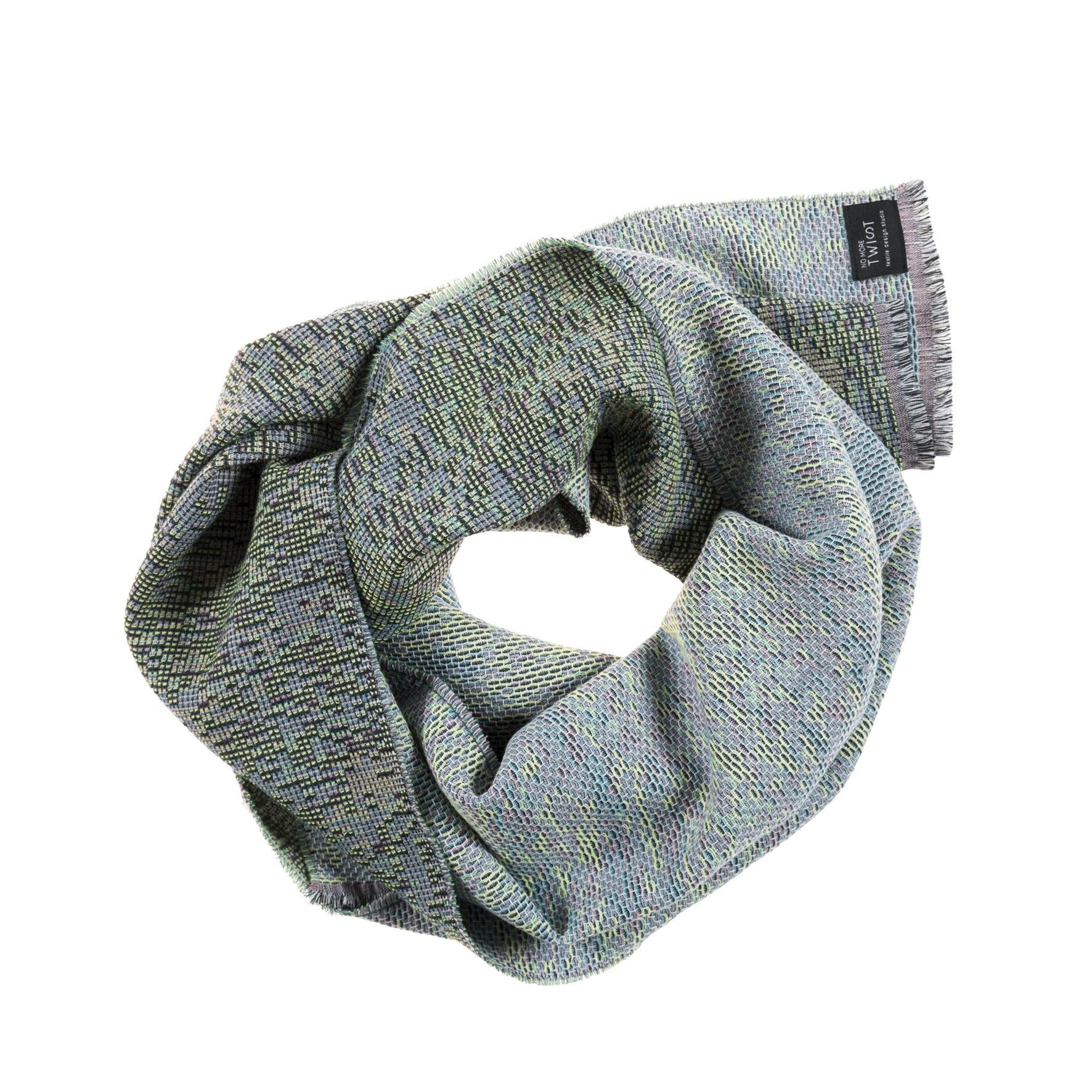 stola Reflet blu/verde