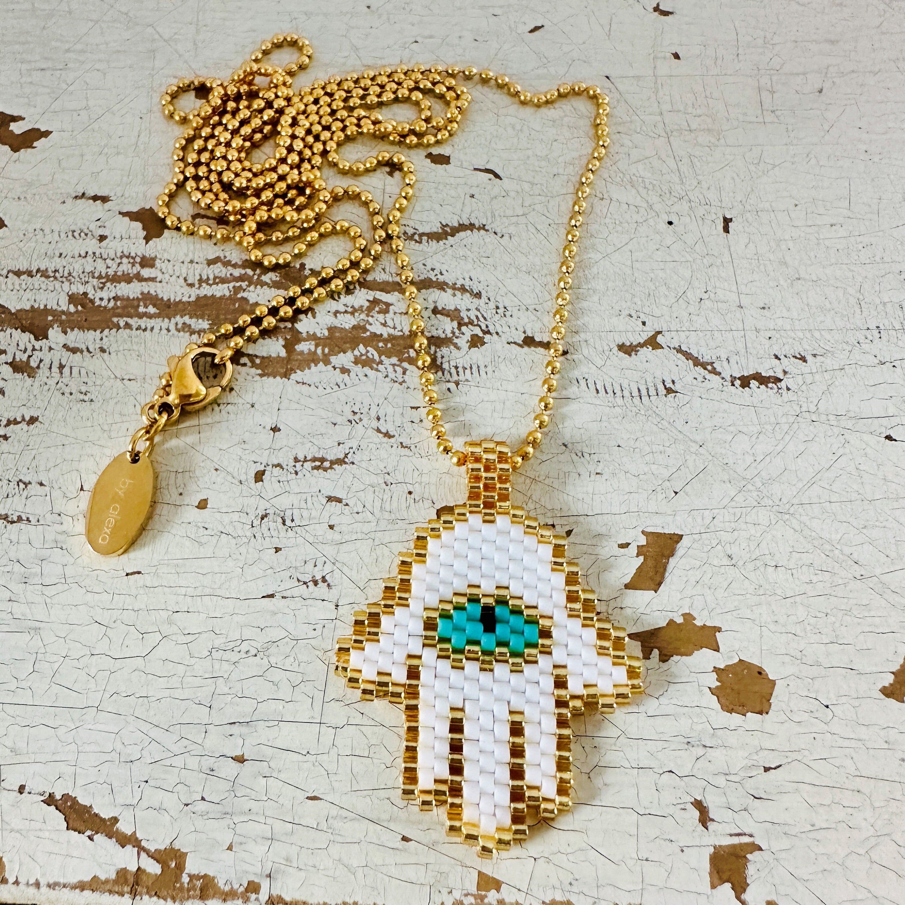 Collier Hamsa MIYOUKI