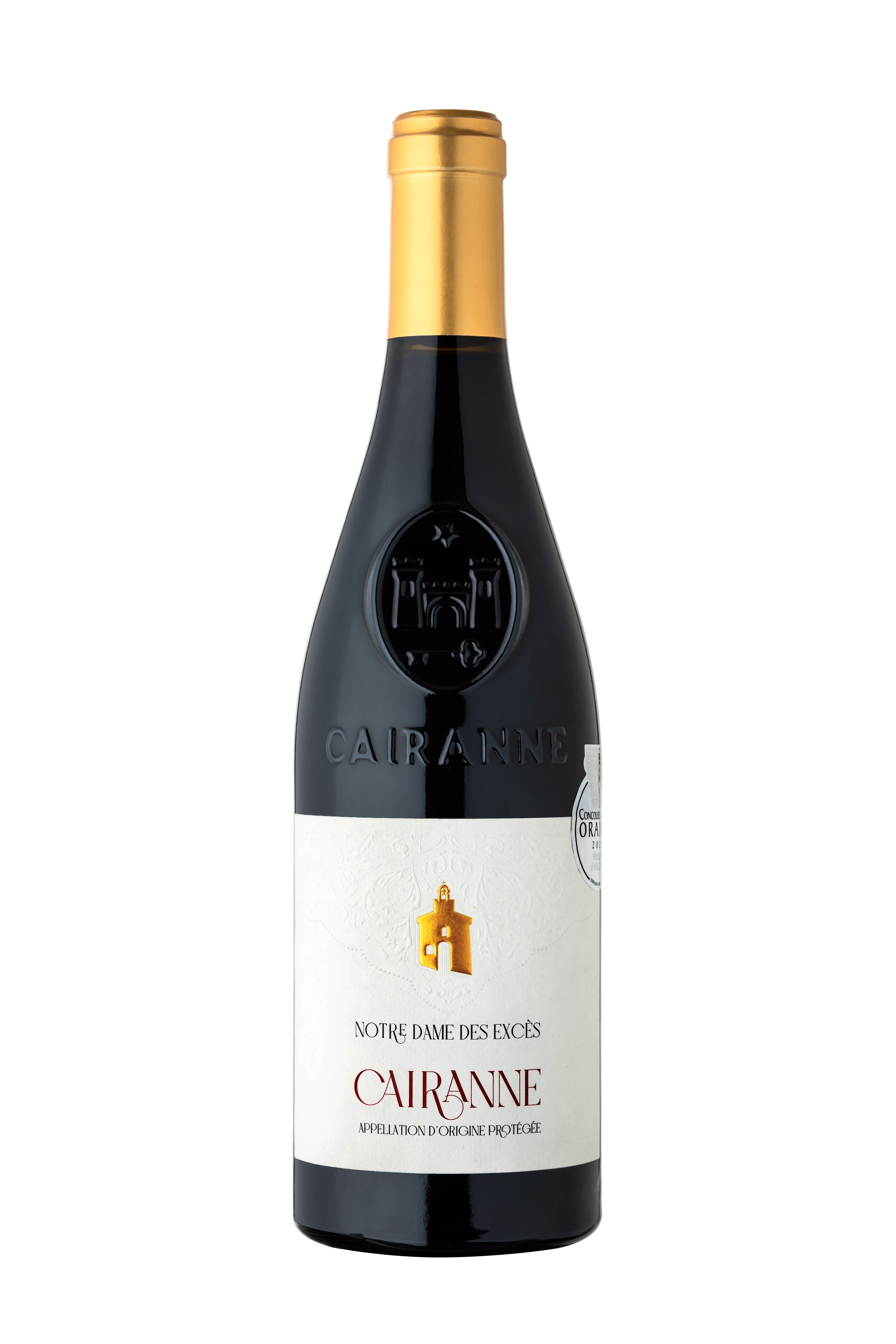 Vino rosso della Valle del Rodano - Cairanne Notre Dame des Excès 2023 75cl