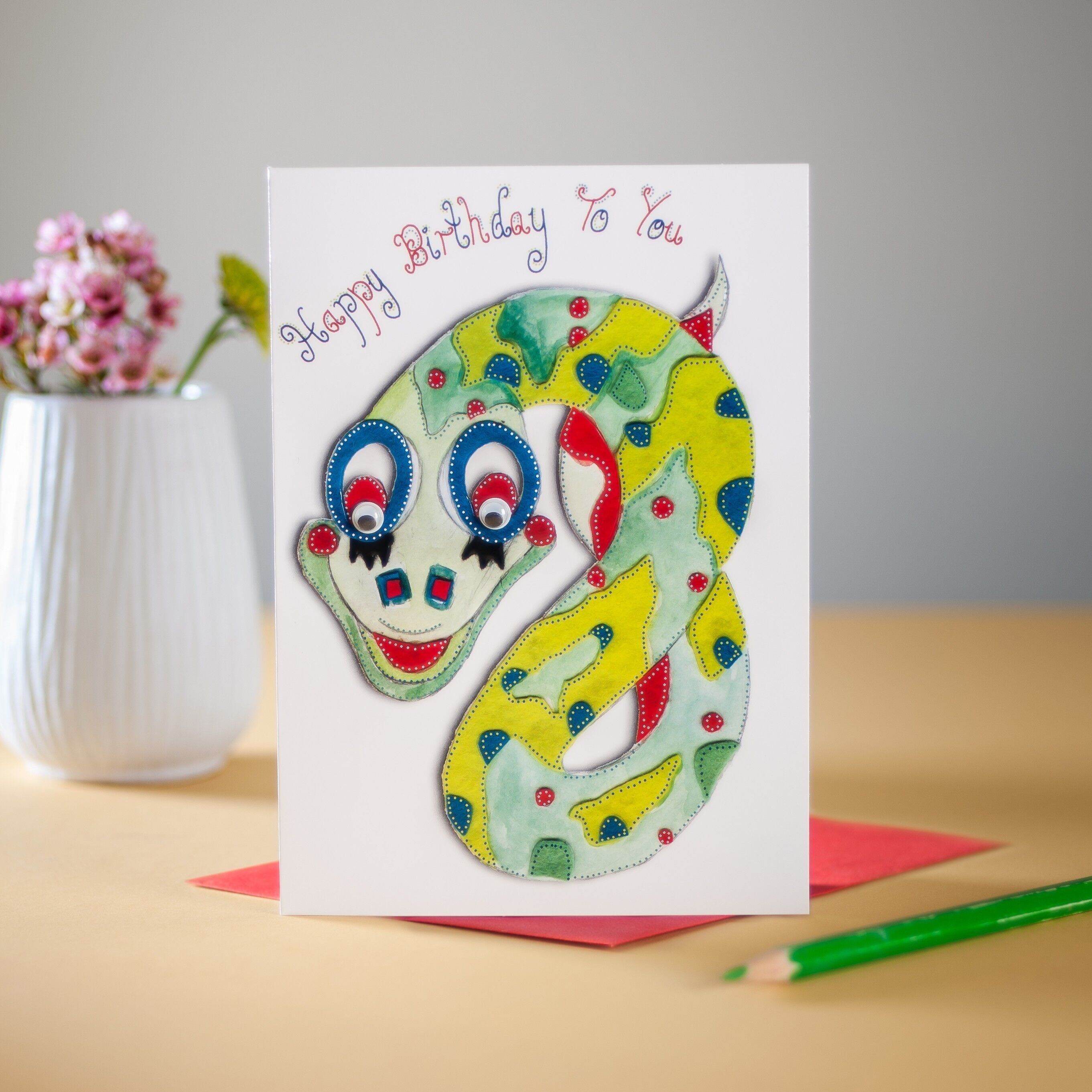 Biglietto d'auguri Sligo il serpente