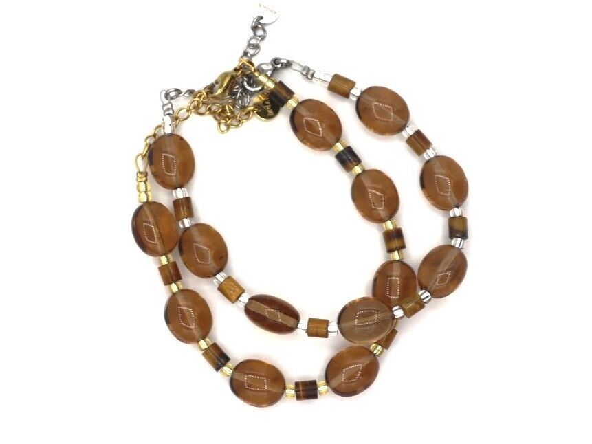 Bracciale Batu ovale occhio di tigre, acciaio inossidabile argento o oro