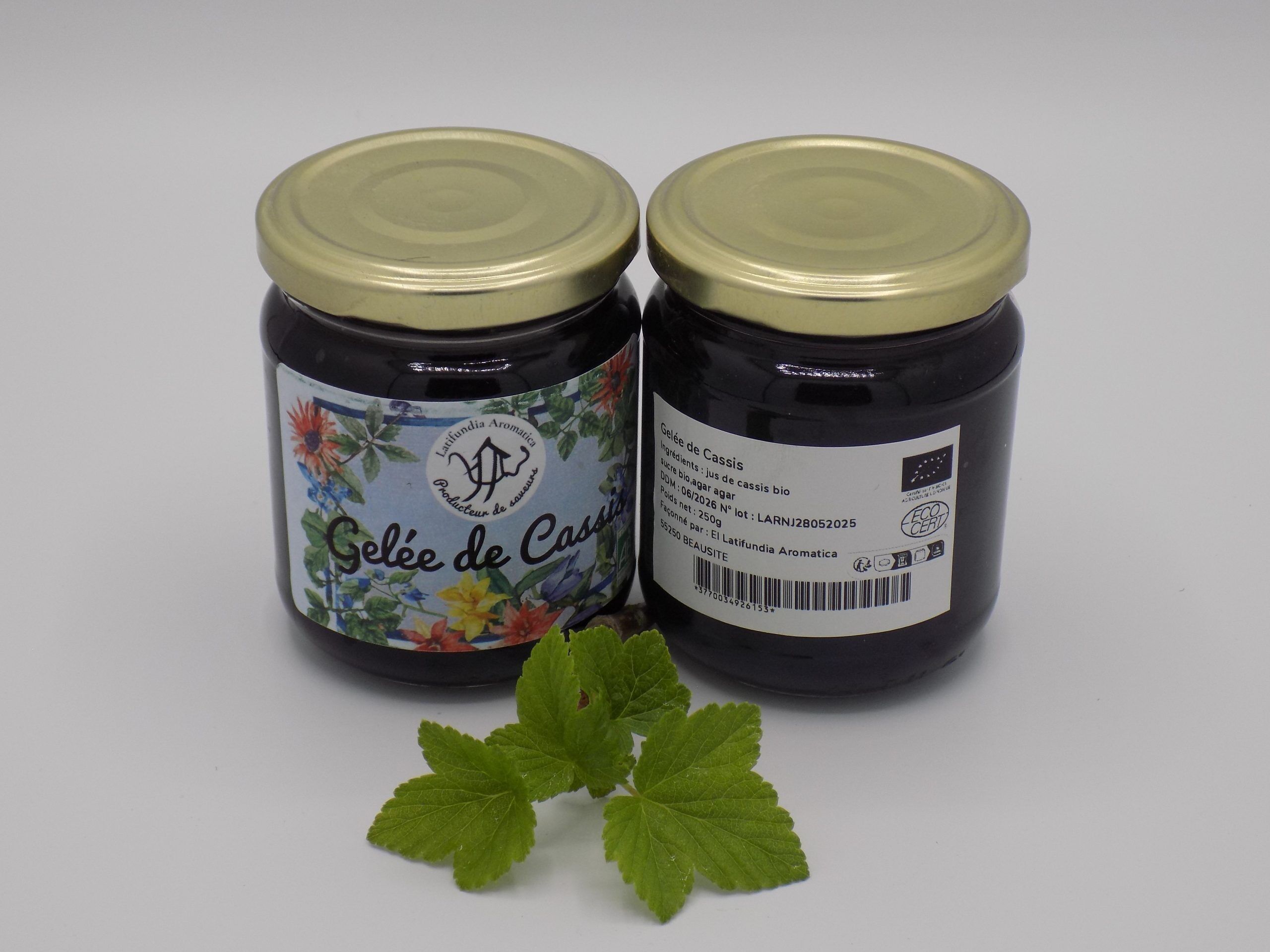 Gelatina de grosella negra - 250 g