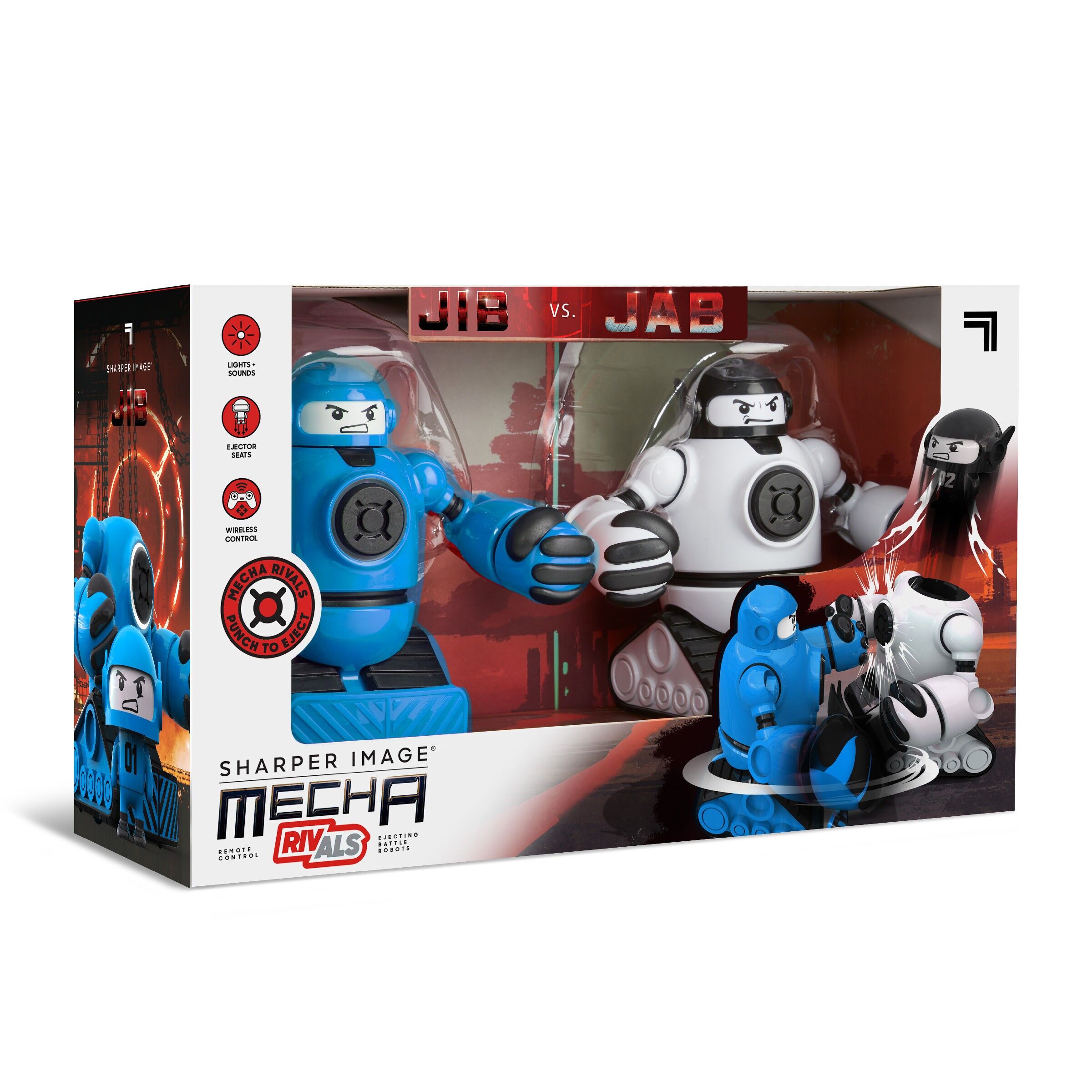 Mecha Rivals Remote Control Dual Play Battle Robots by Sharper Image