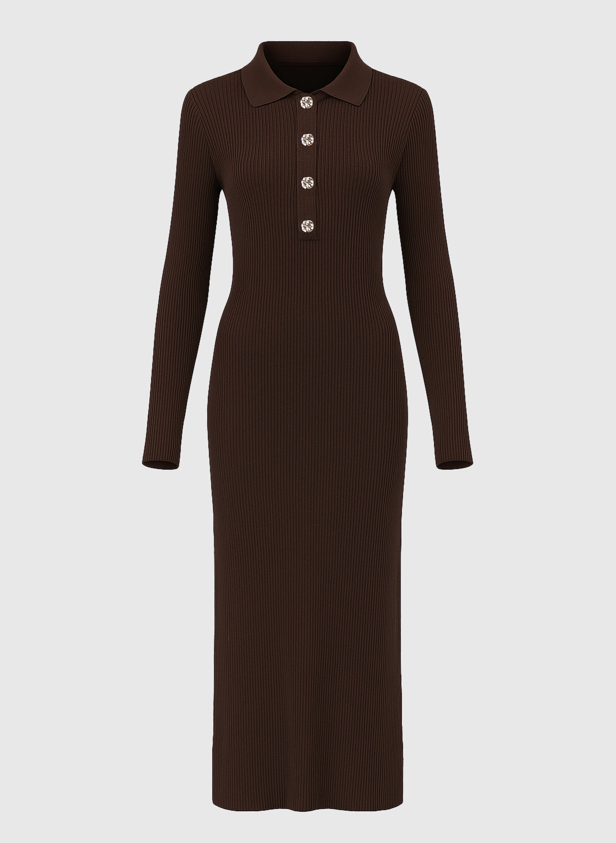 ABITO LUNGO NABOLO marrone