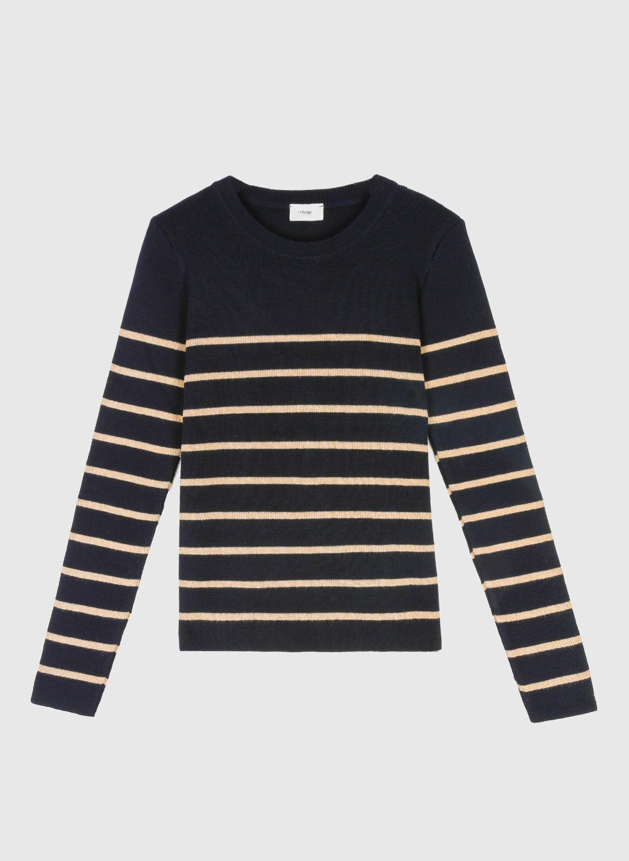Maglione blu navy LELUXIE