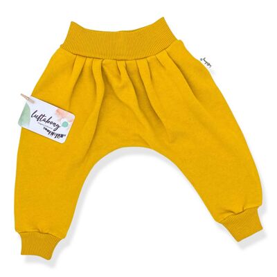 BIO Kellerfaltenhose Yellow Mustard (Gr. 92-110)