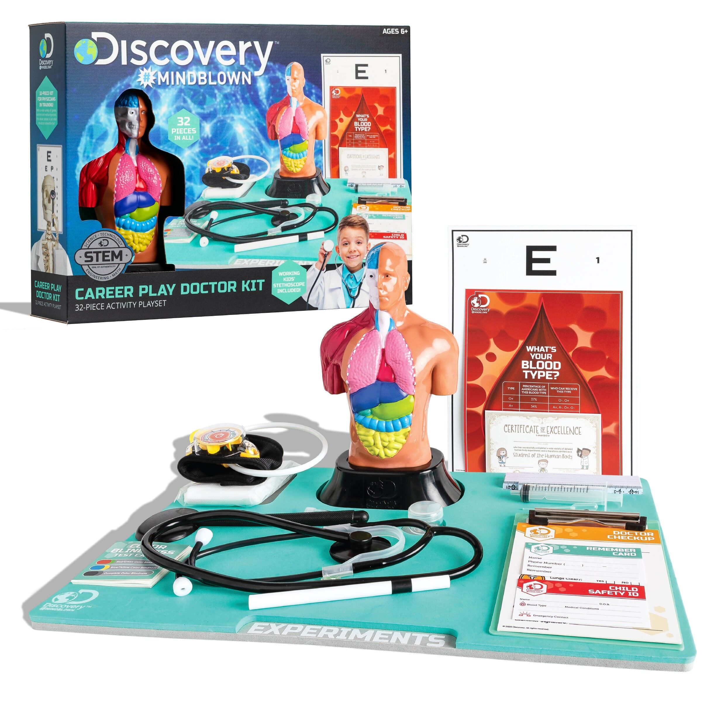 Set da dottore per giocare a ruolo nella carriera Discovery STEM Toy