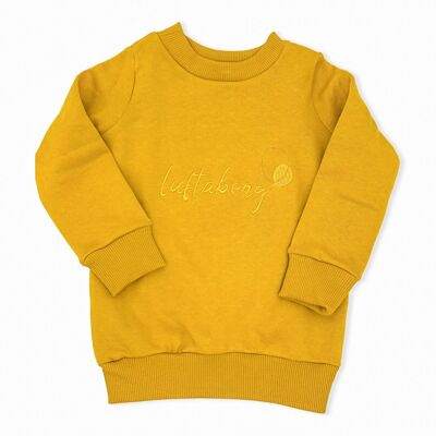 BIO Pullover in Yellow Mustard (Gr. 116-128)