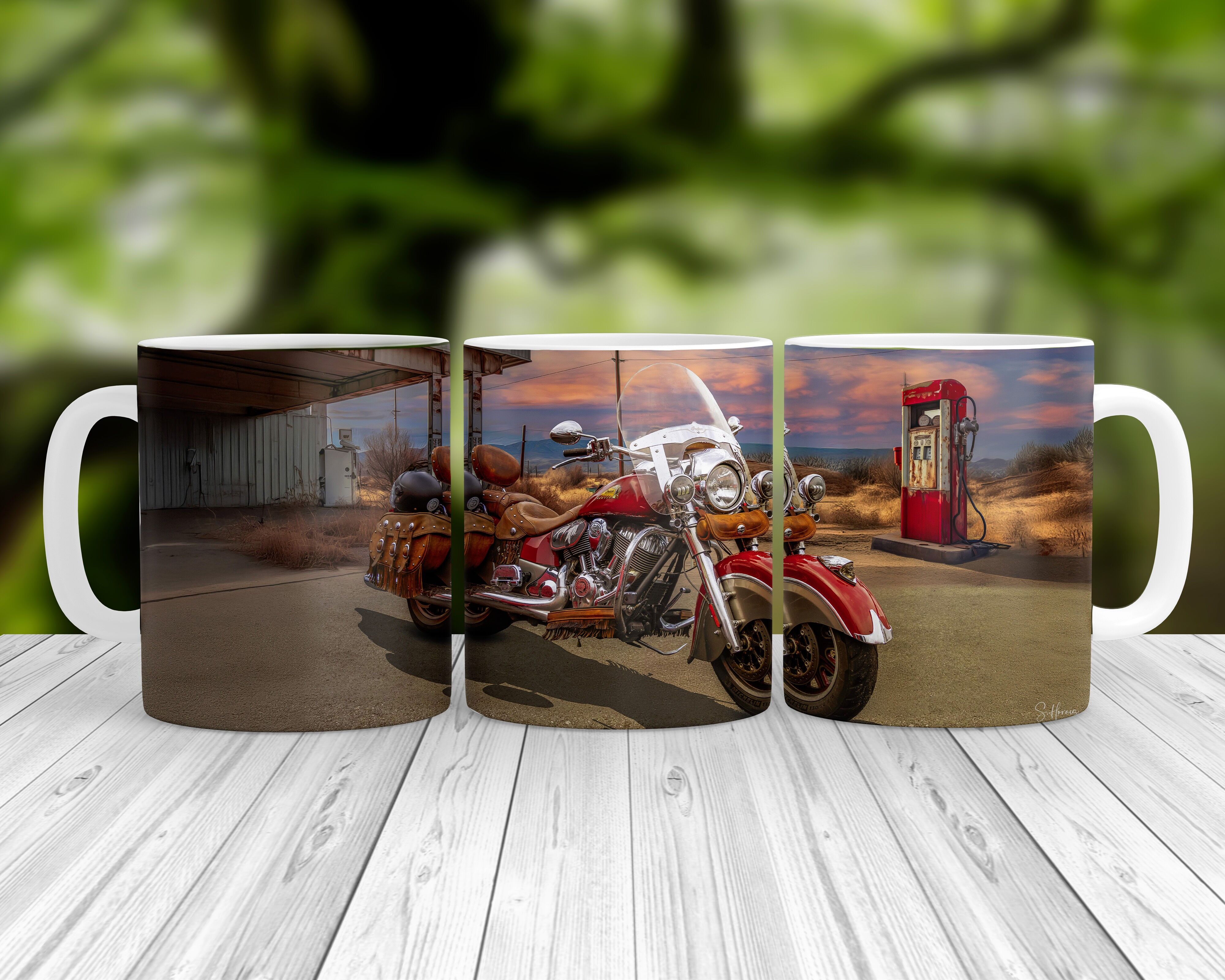 vintage Indian Chief mug