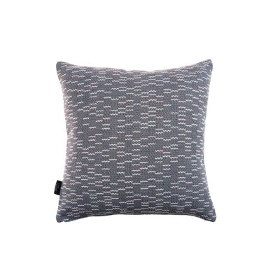 Blue lapping square cushion