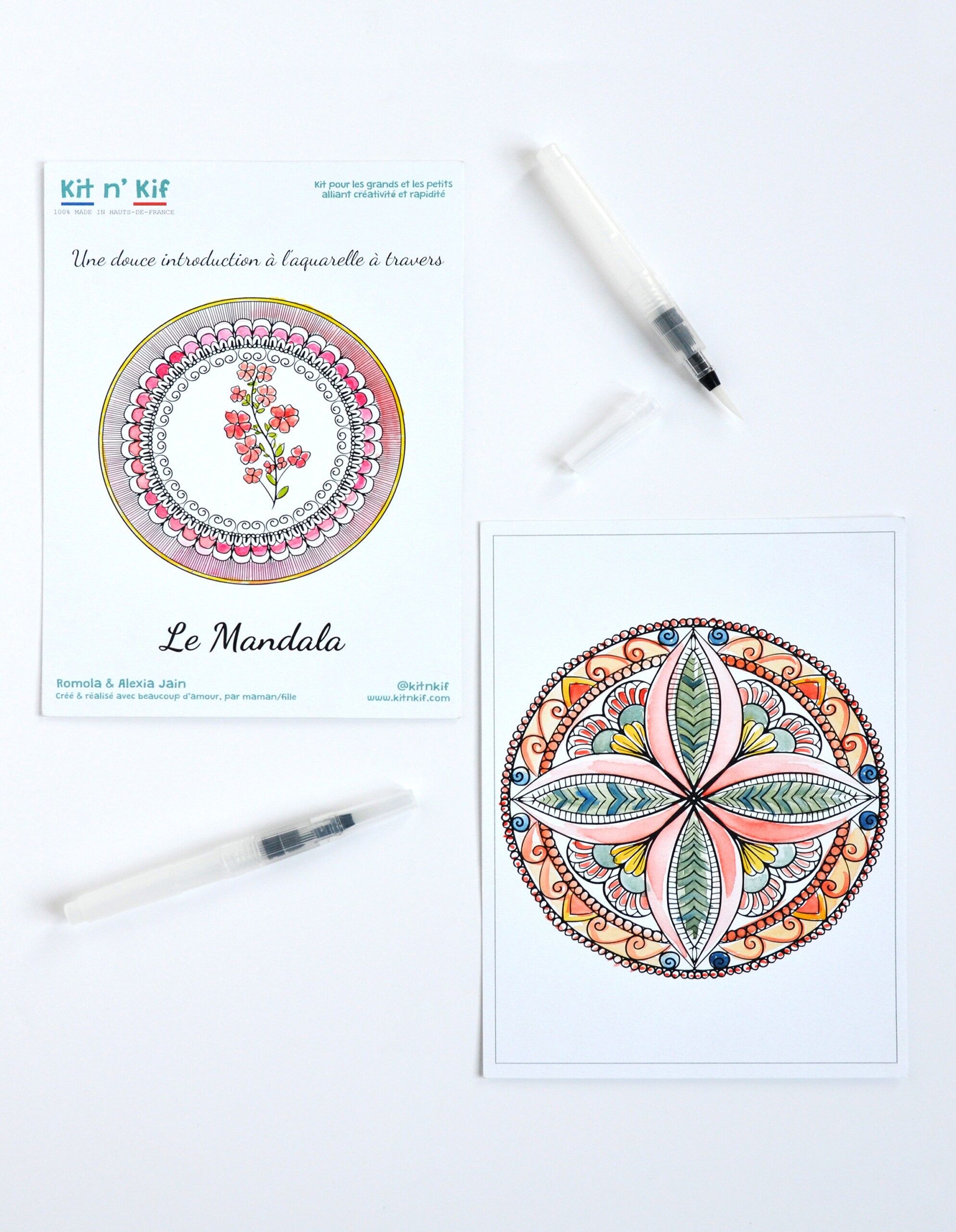 Aquarell-Set – Das Mandala