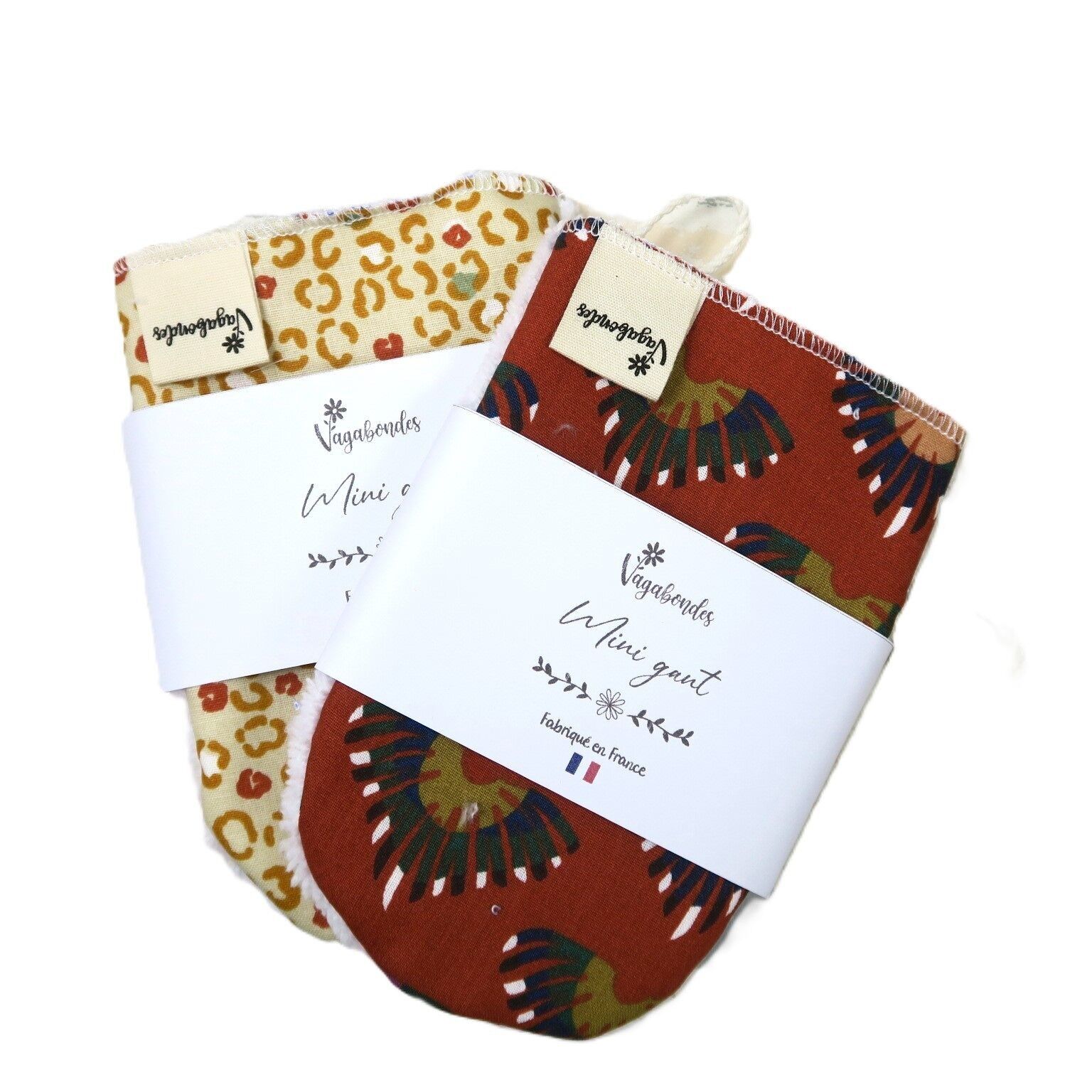 Mini-Abschminkhandschuh oder Mini-Lernhandschuh für Kinder – Kodoko & Cougui