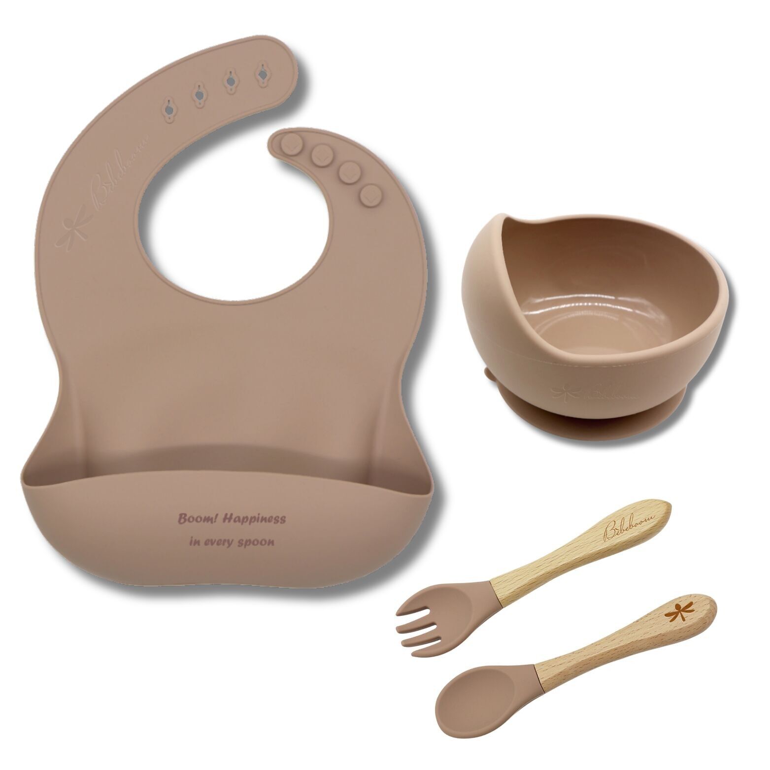 Kit de démarrage pour la diversification alimentaire en silicone pour les premiers aliments pour bébé