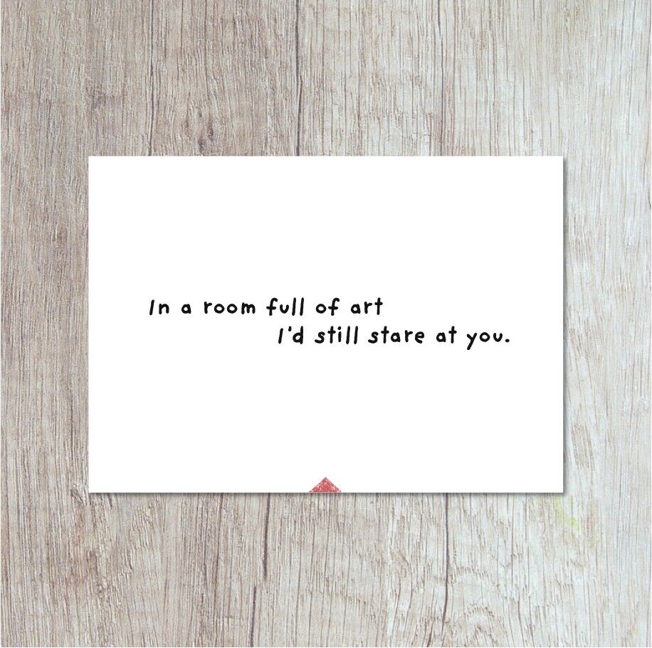 En una habitación llena de arte, todavía te miraría