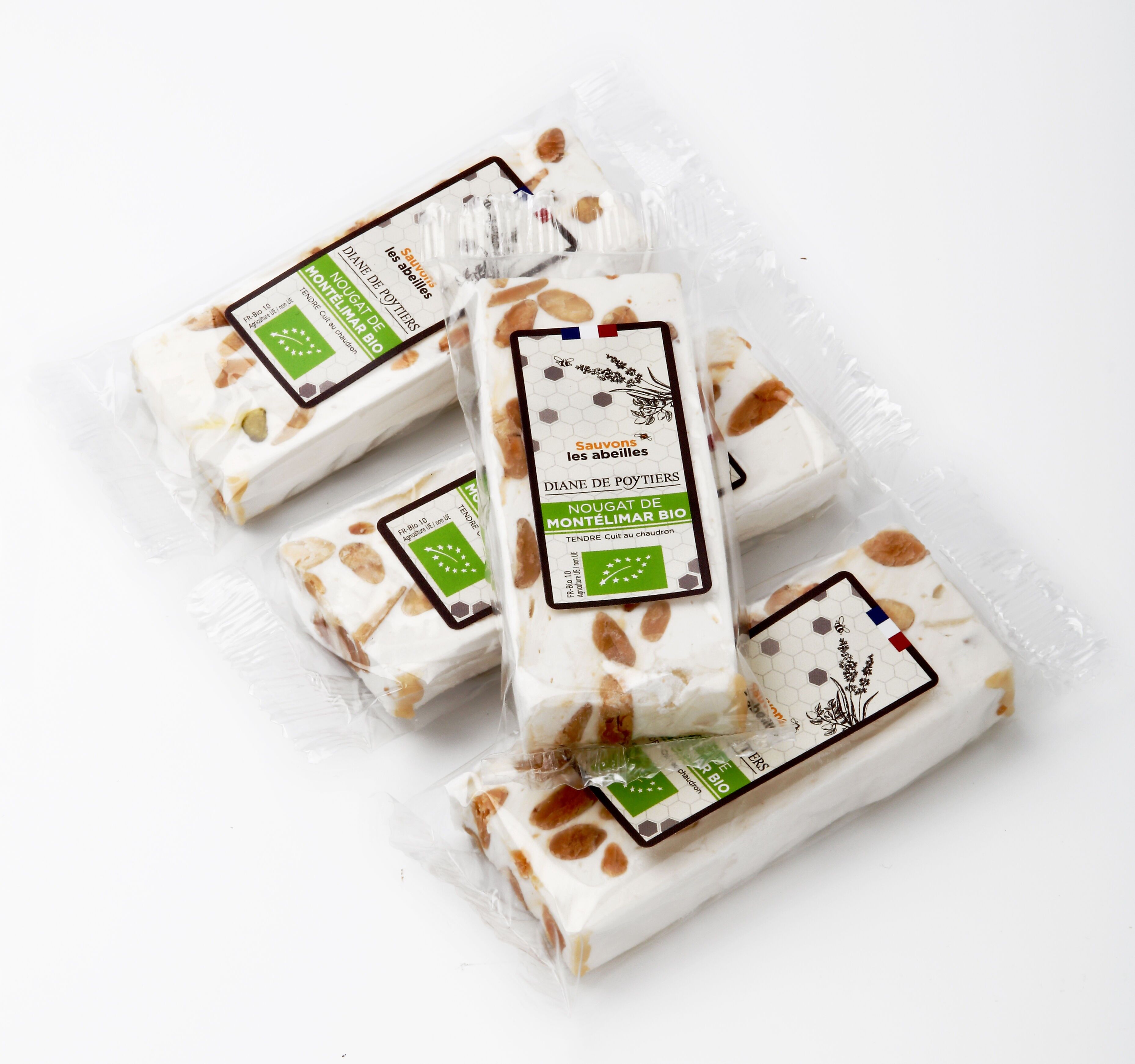 Soft nougat from Montélimar PGI ORGANIC Bar 35g