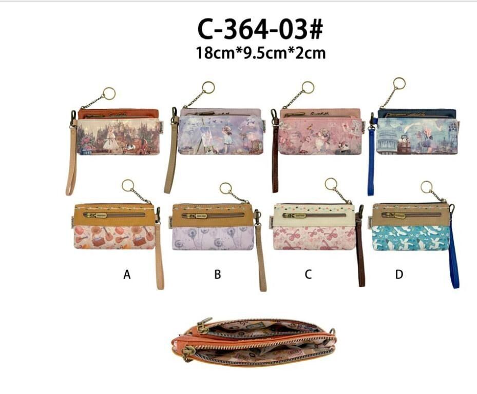 Süße Candy Doll-Geldbörse aus Kunststoff mit Box. Promo