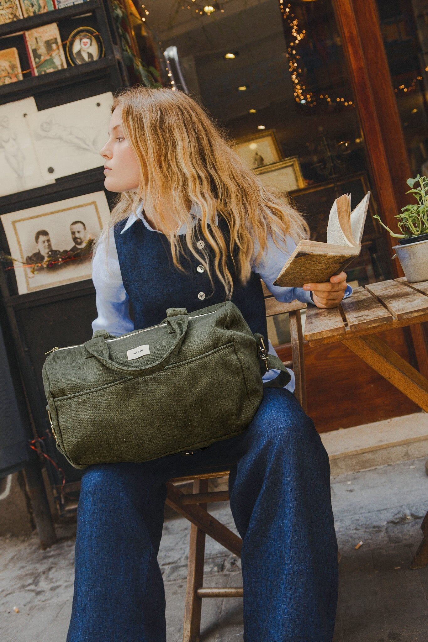 Borsa da weekend semplice Andrea 48h