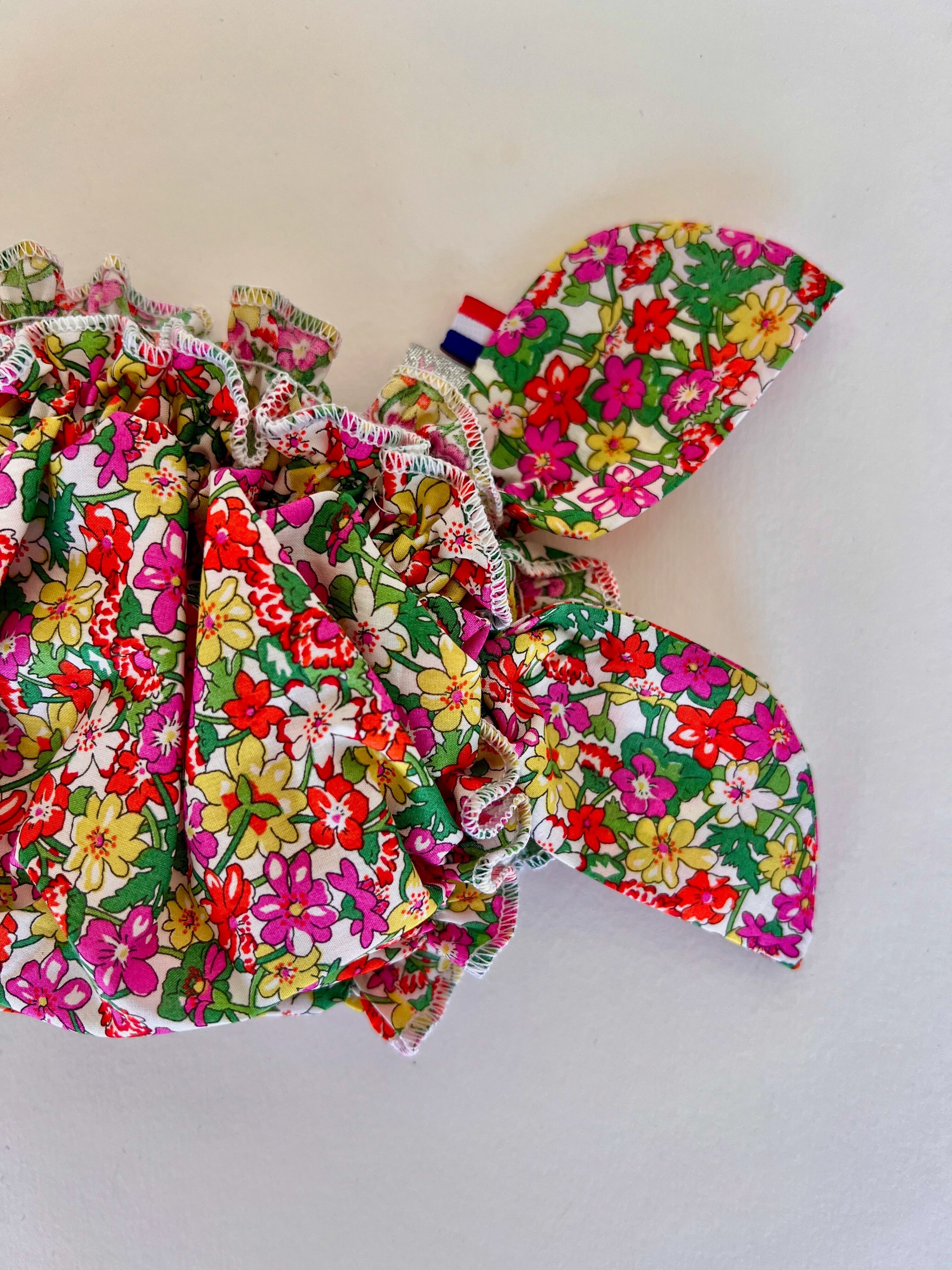 Costume da bagno rosa liberty Isla per bambine