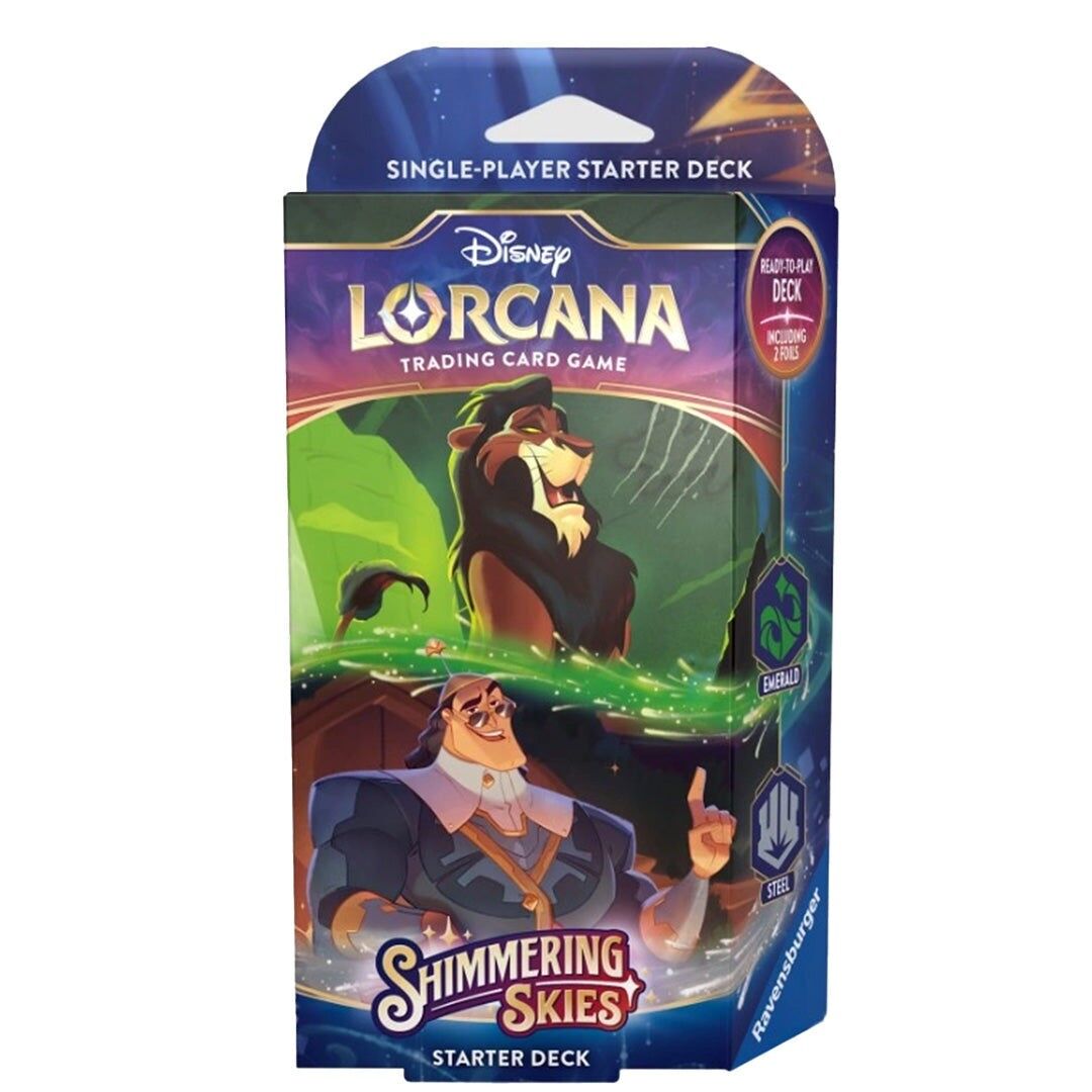 Disney Lorcana: Il primo capitolo - Mazzo introduttivo di Scar Kronk (ENG)
