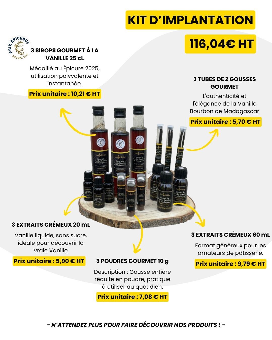 🌿 Discovery Pack - Implementierungskit - Feine Lebensmittel - Madagaskar Bourbon Vanille