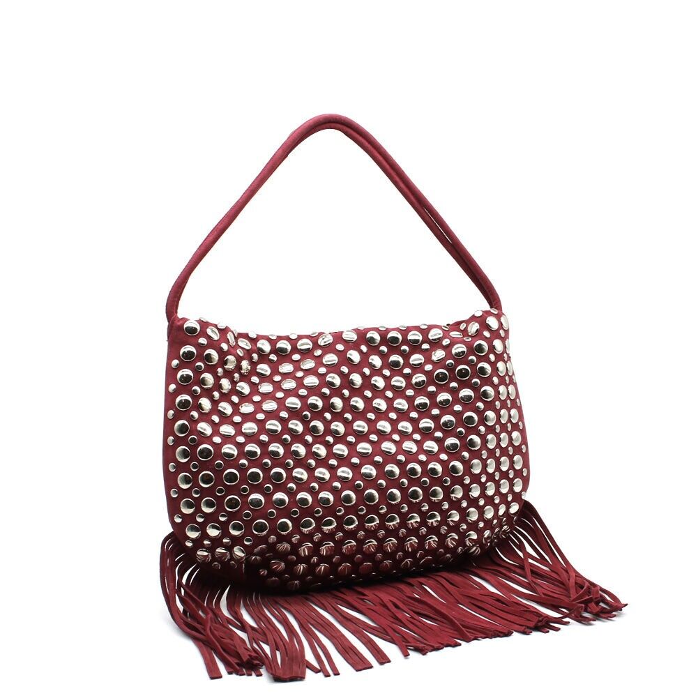 Sac frangé clouté