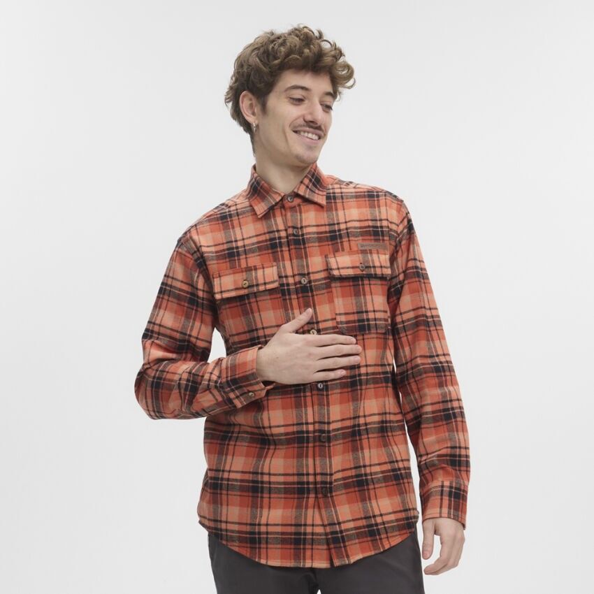 NOLAN SH 01-ORANGE CHECK