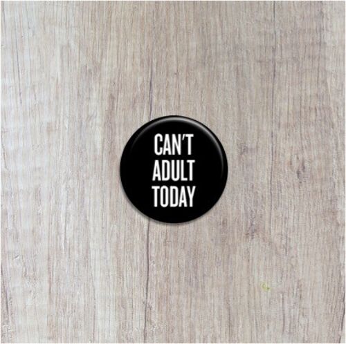 Can`t Adult Today