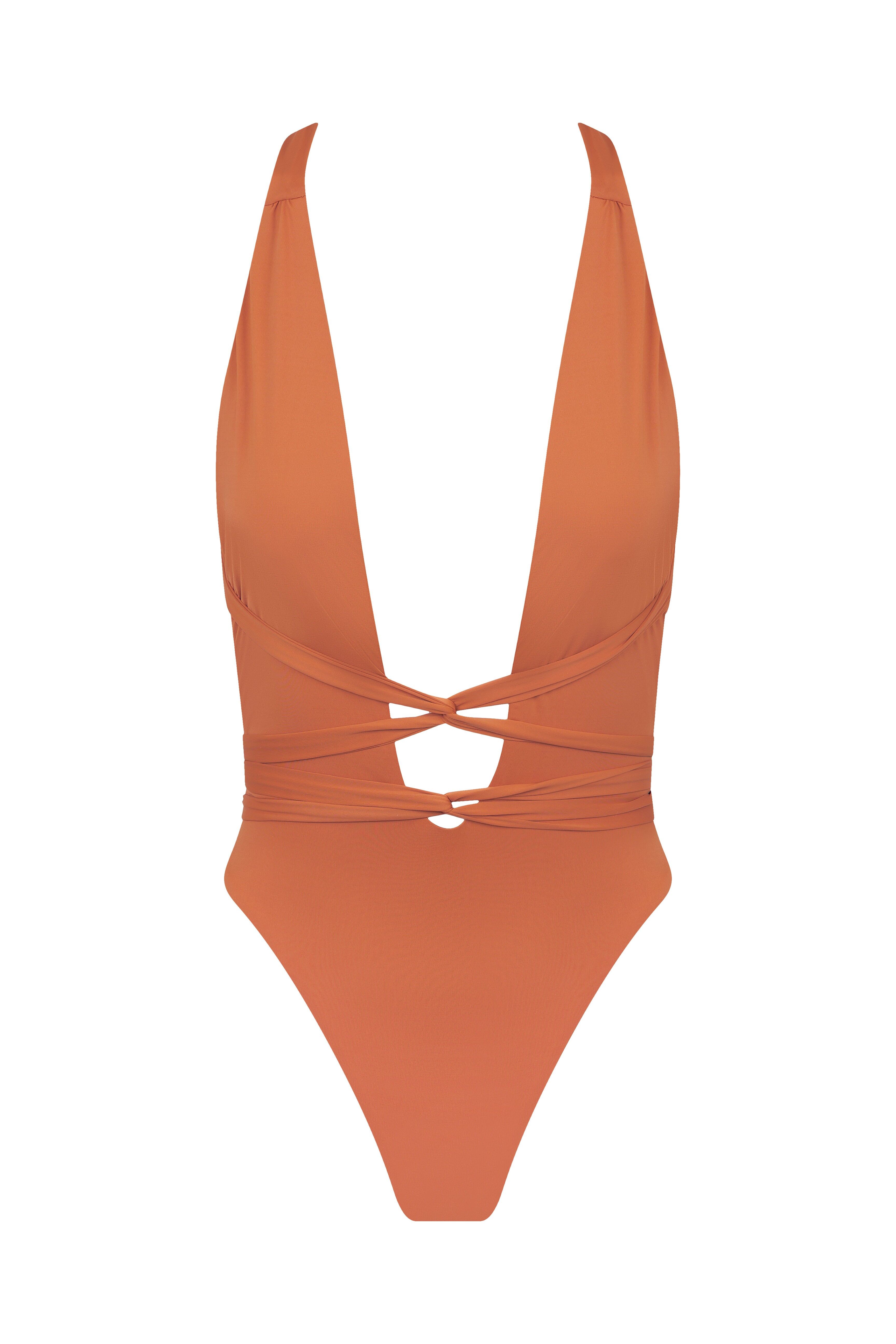 Badeanzug Vitoria Regia Orange Earth