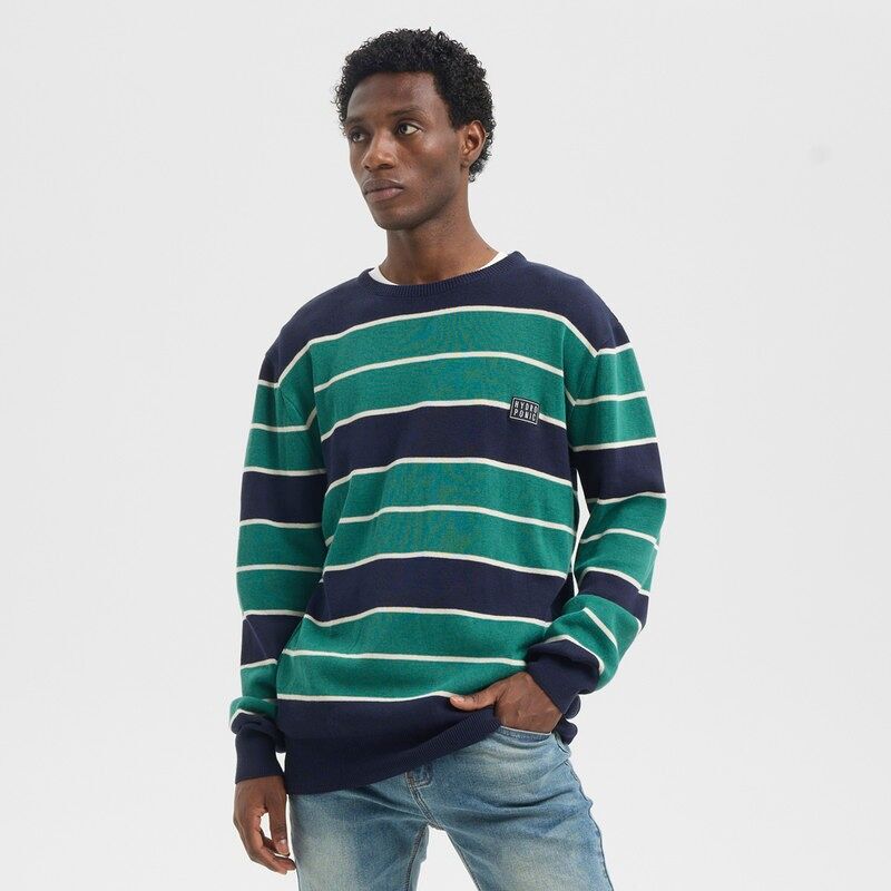 DRONE KN 01-HEATHER GREY/BLACK