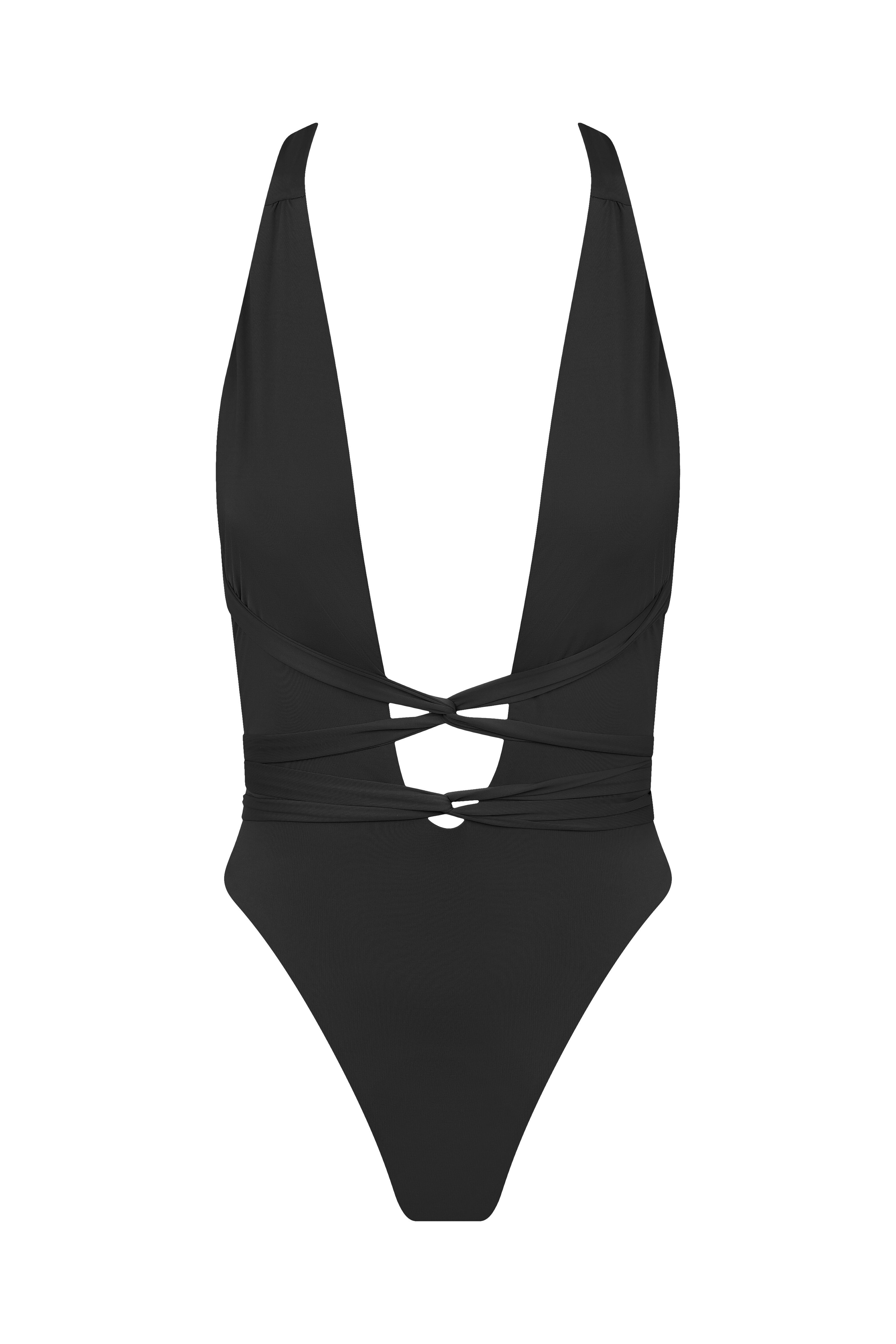 Badeanzug Vitoria Regia in Schwarz