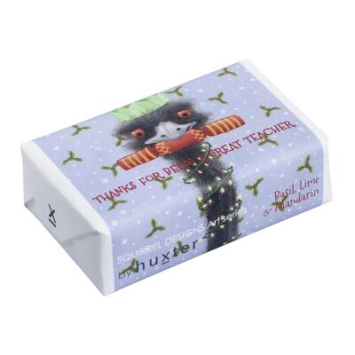 Huxter Thanks for being a Great Teacher - Emu Wrapped Soap