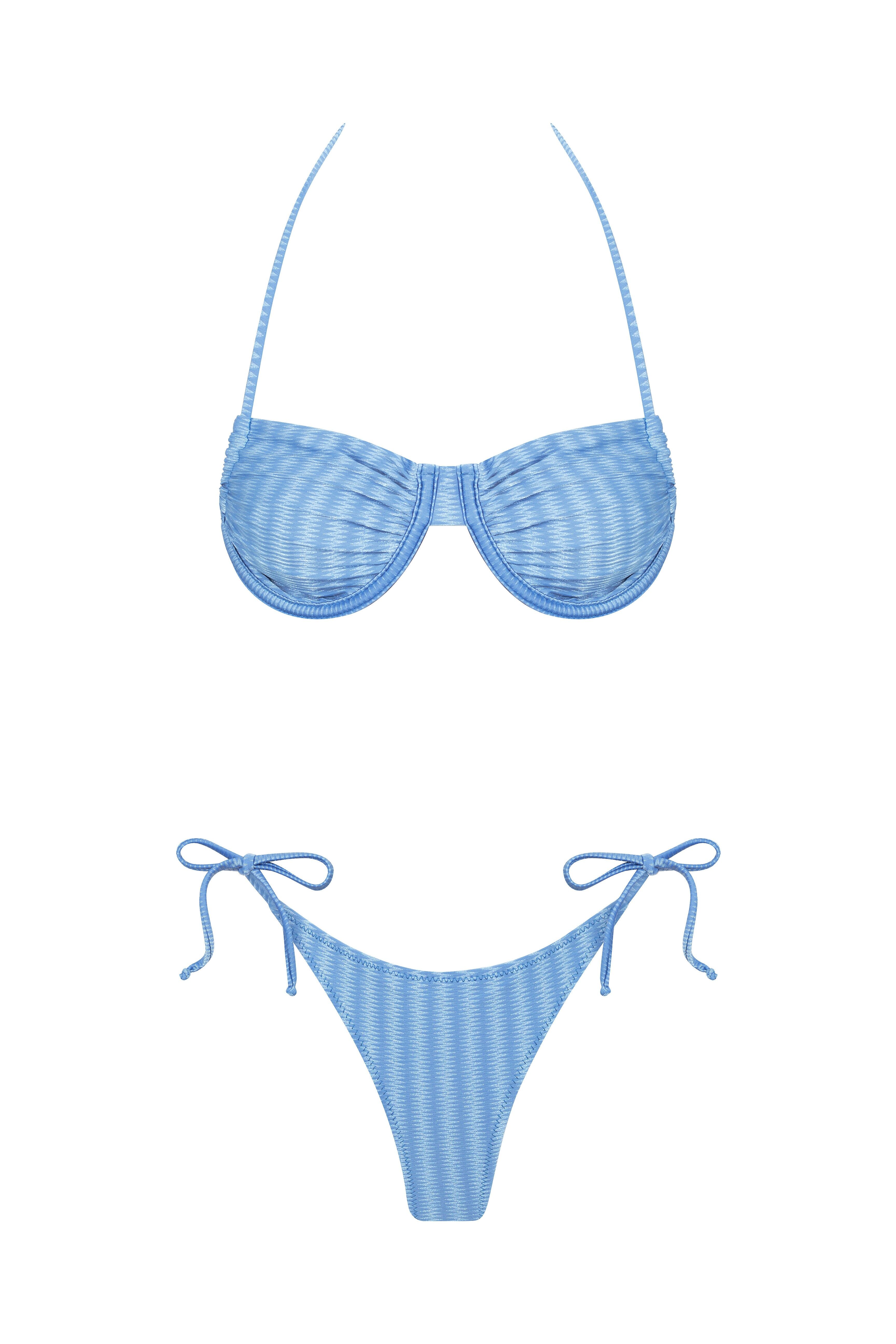 BIKINI MARGHERITA BLU
