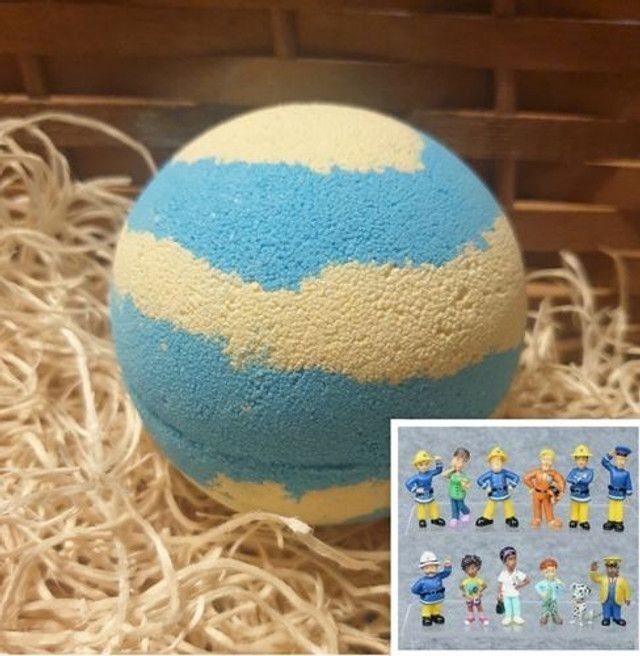 Bombe de bain Trésor caché de Sam le pompier