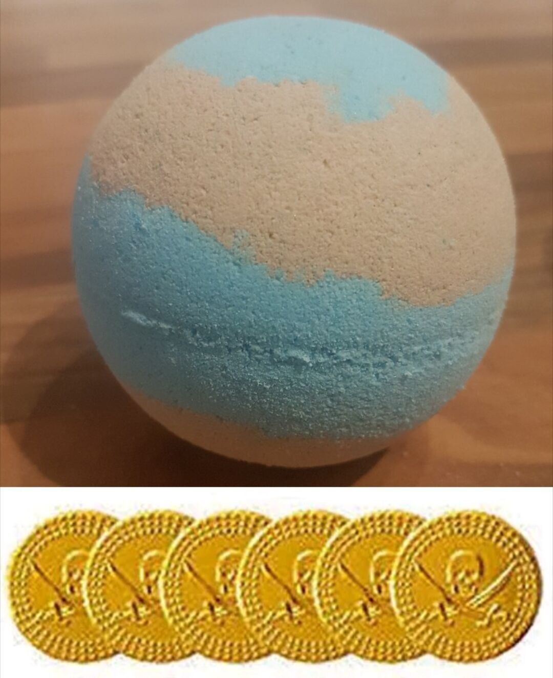 Bombe de bain Trésor caché de pirate