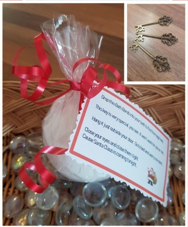Bombe de bain Clé magique du Père Noël