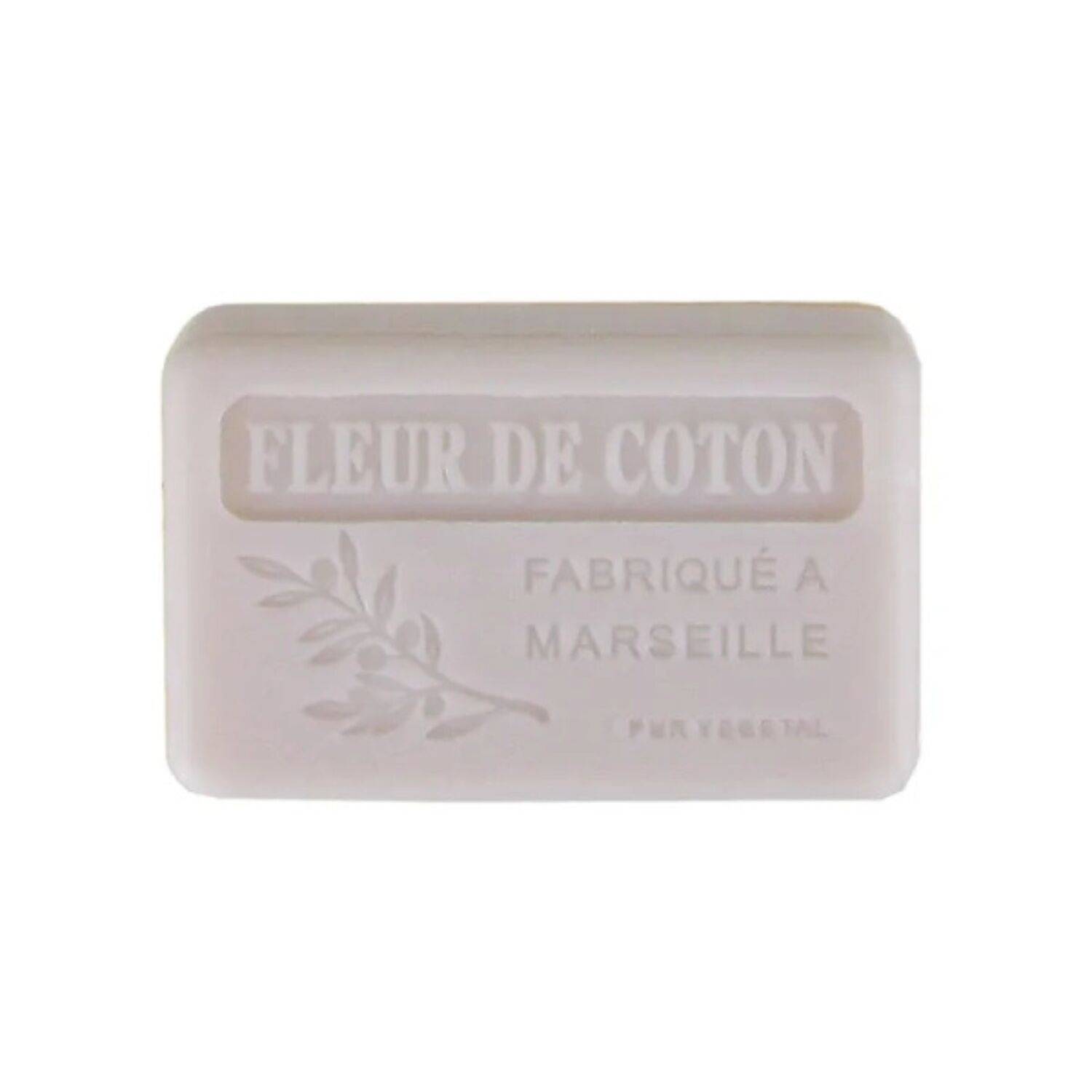 Marseille-Seife 125 g – Duft Baumwollblüte (Savon de Marseille)