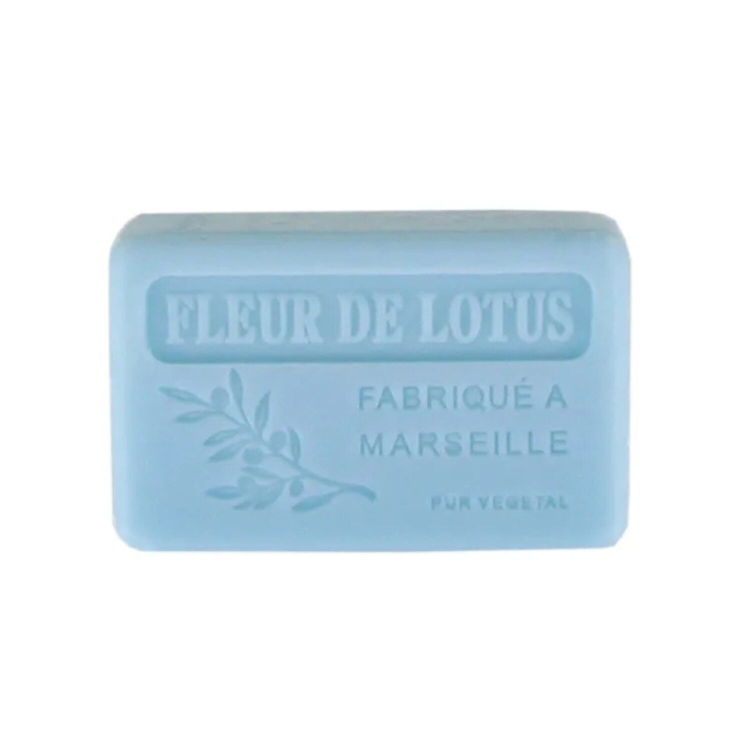 Marseille-Seife 125 g – Duft Lotusblüte (Savon de Marseille)