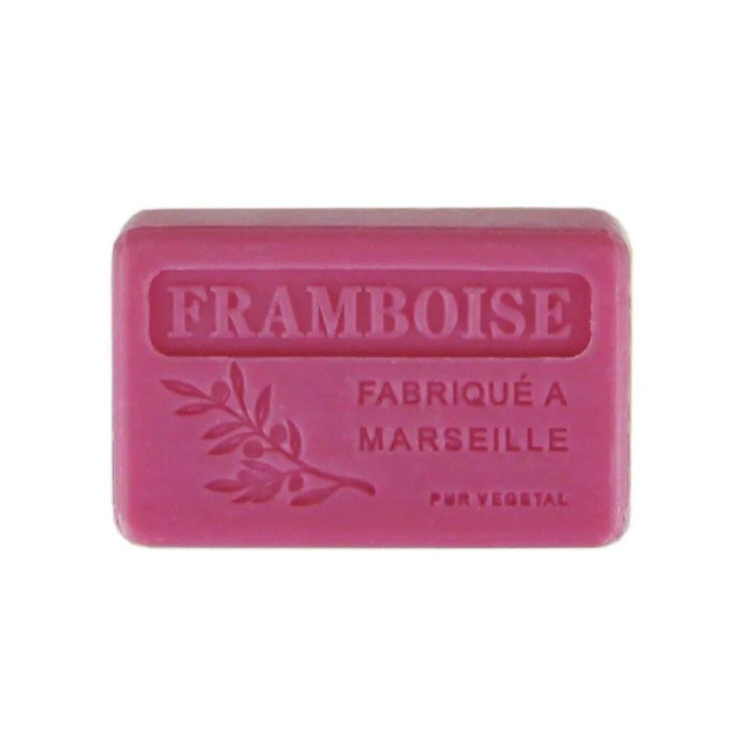 Marseille-Seife 125 g – Duft Himbeere (Savon de Marseille)