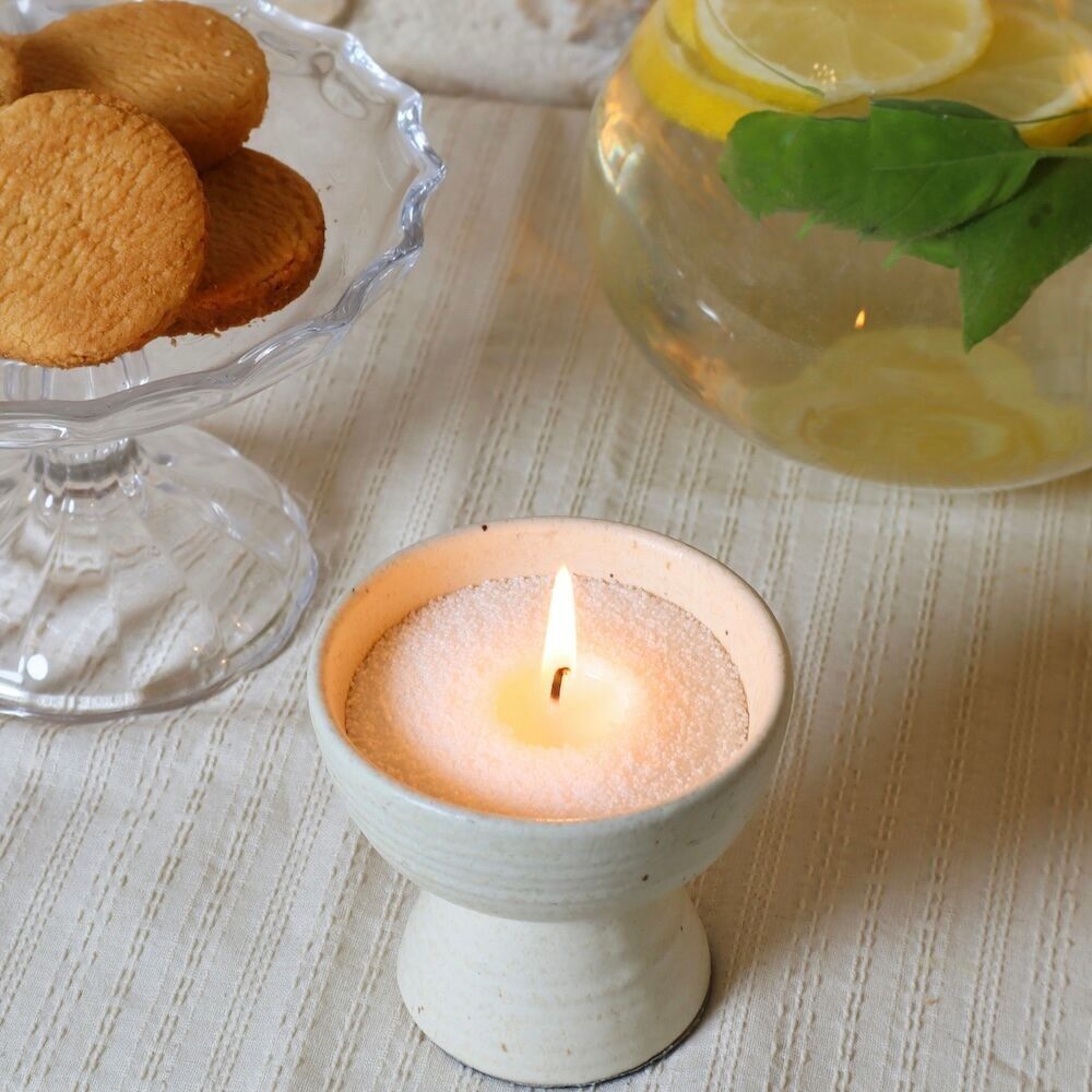 Cashmere and Silk Wax Pearl Candle
